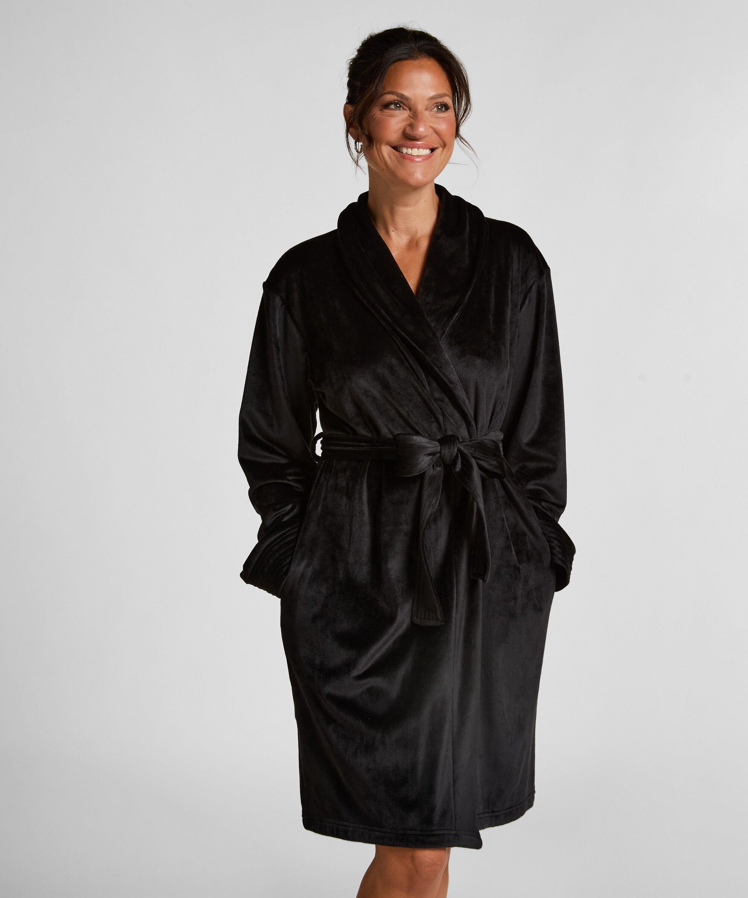 Robes de chambre et peignoirs Noir pour femme Lyst