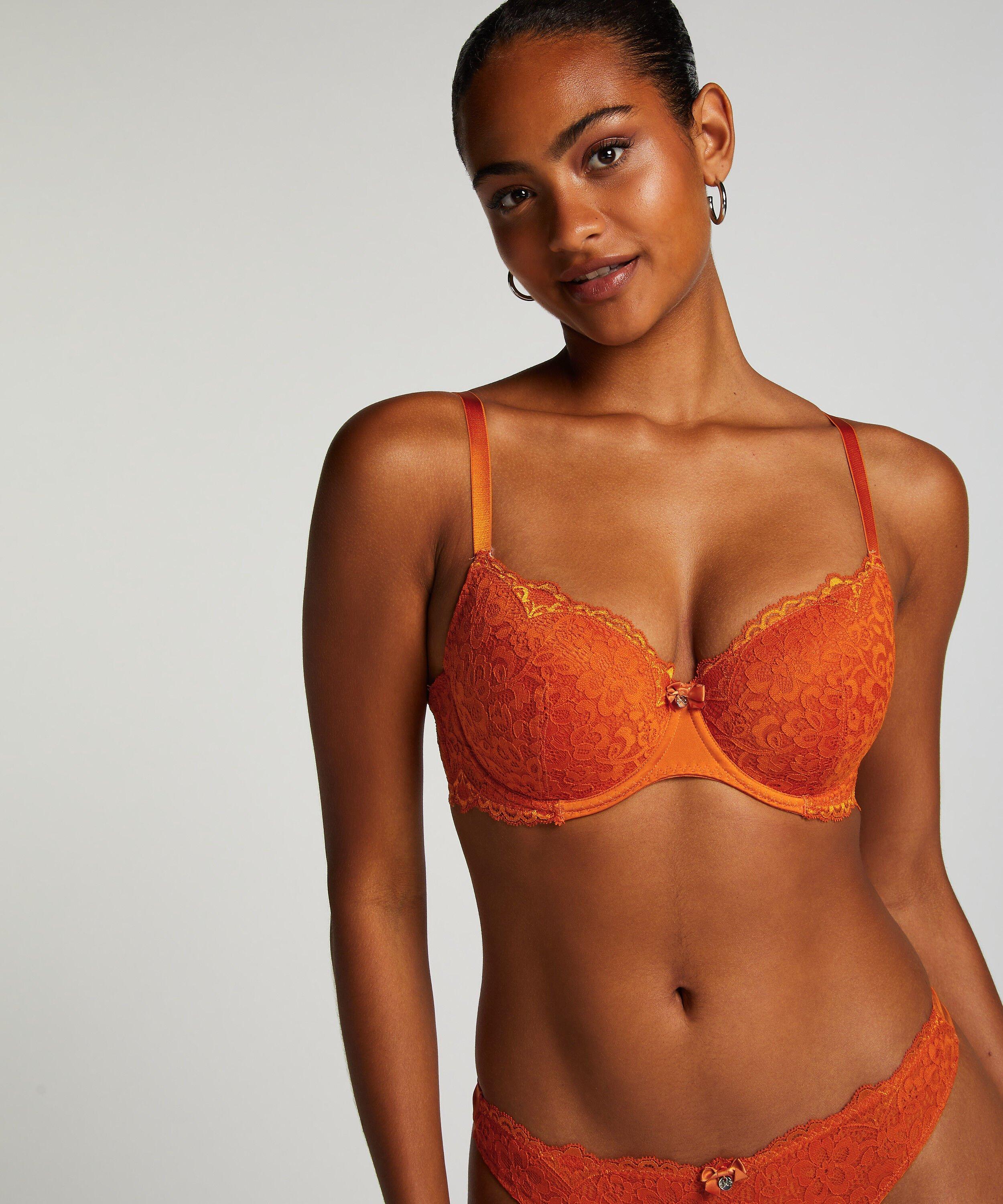 Articles de lingerie Orange pour femme Lyst