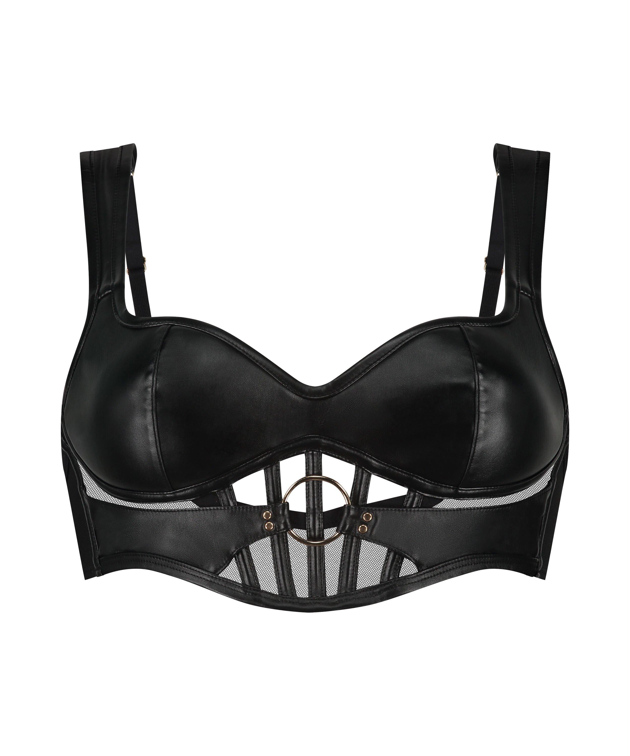 Hunkemöller Faye Bralette in Black Lyst UK