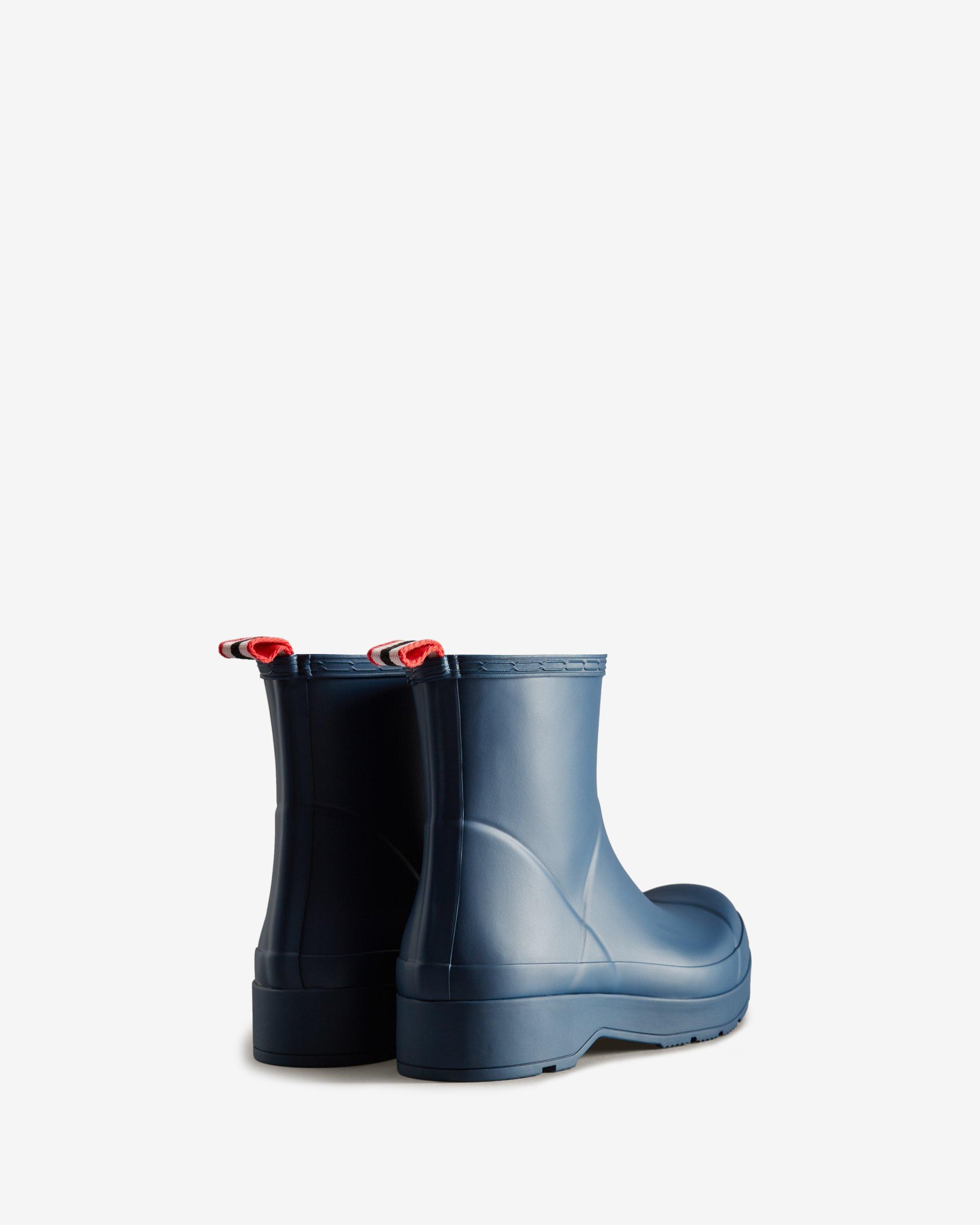 HUNTER Play Short Rain Boots in Blue 