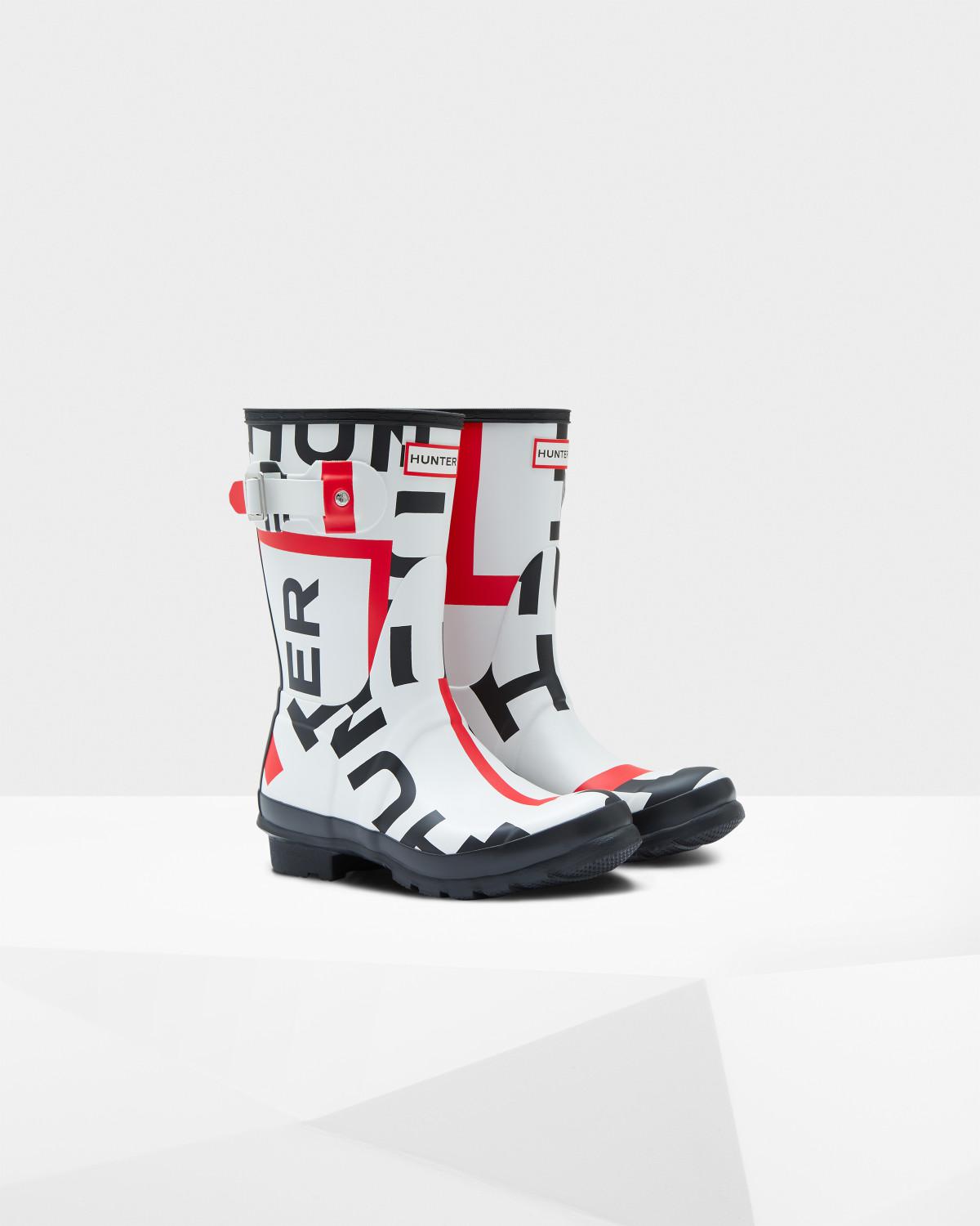 hunter exploded logo chelsea boots