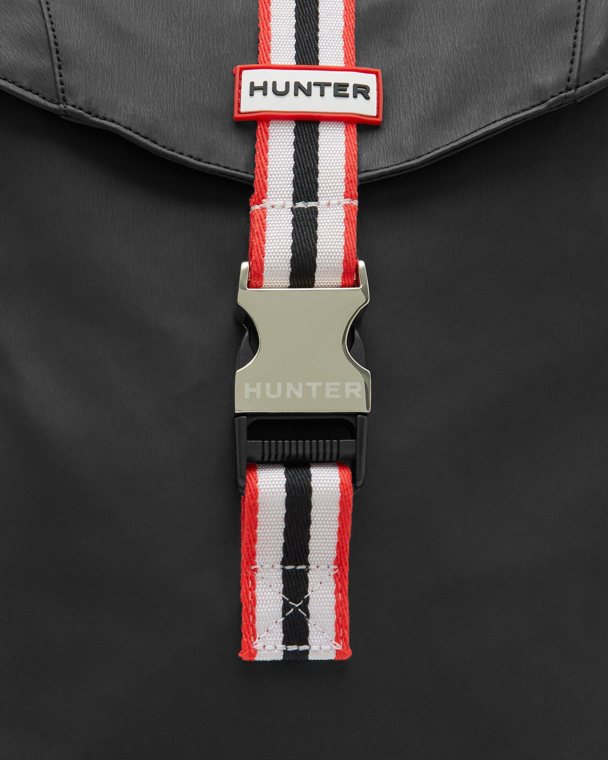 HUNTER Original Lightweight Rubberized Backpack in Black Lyst