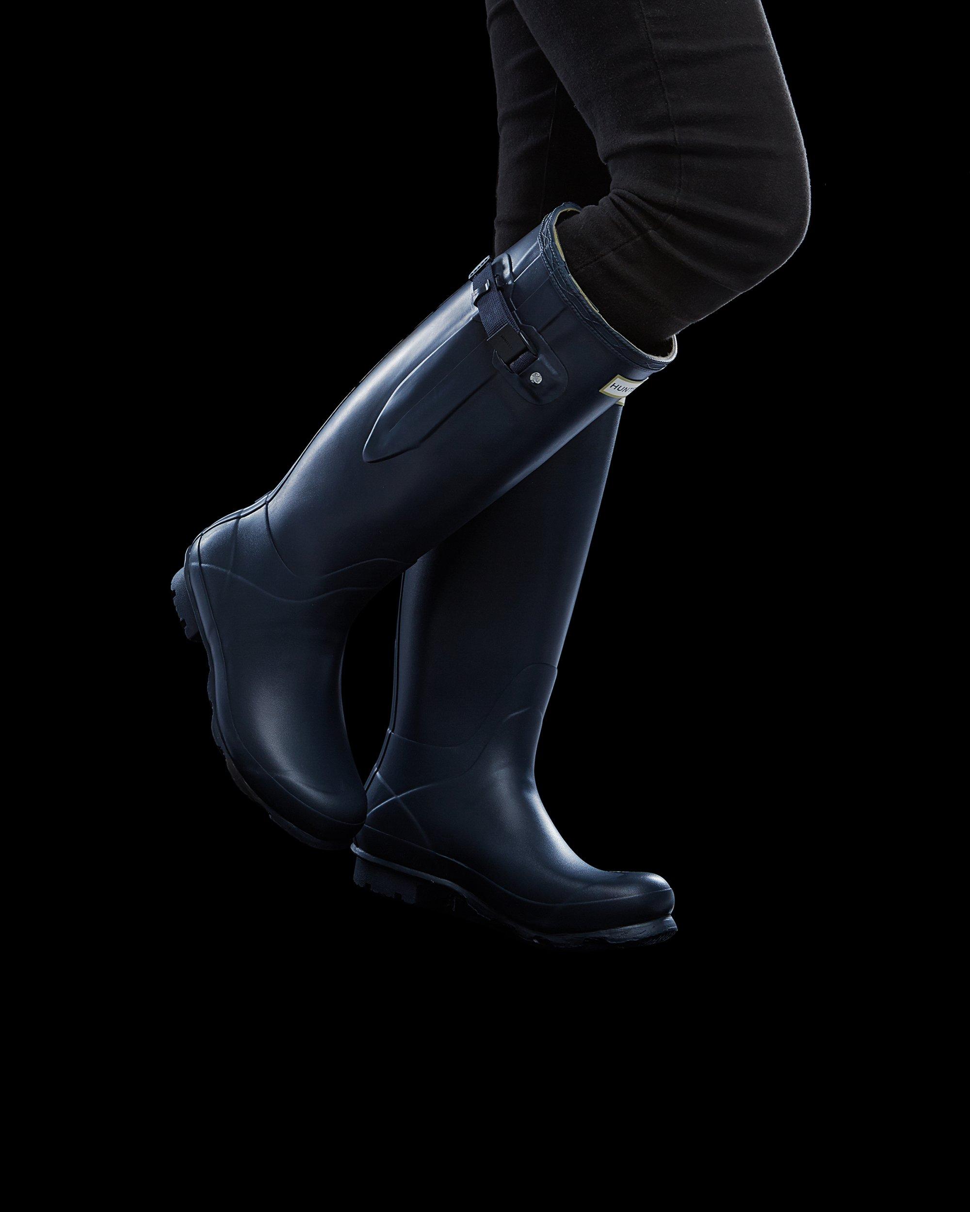 hunter norris field side adjustable rain boot