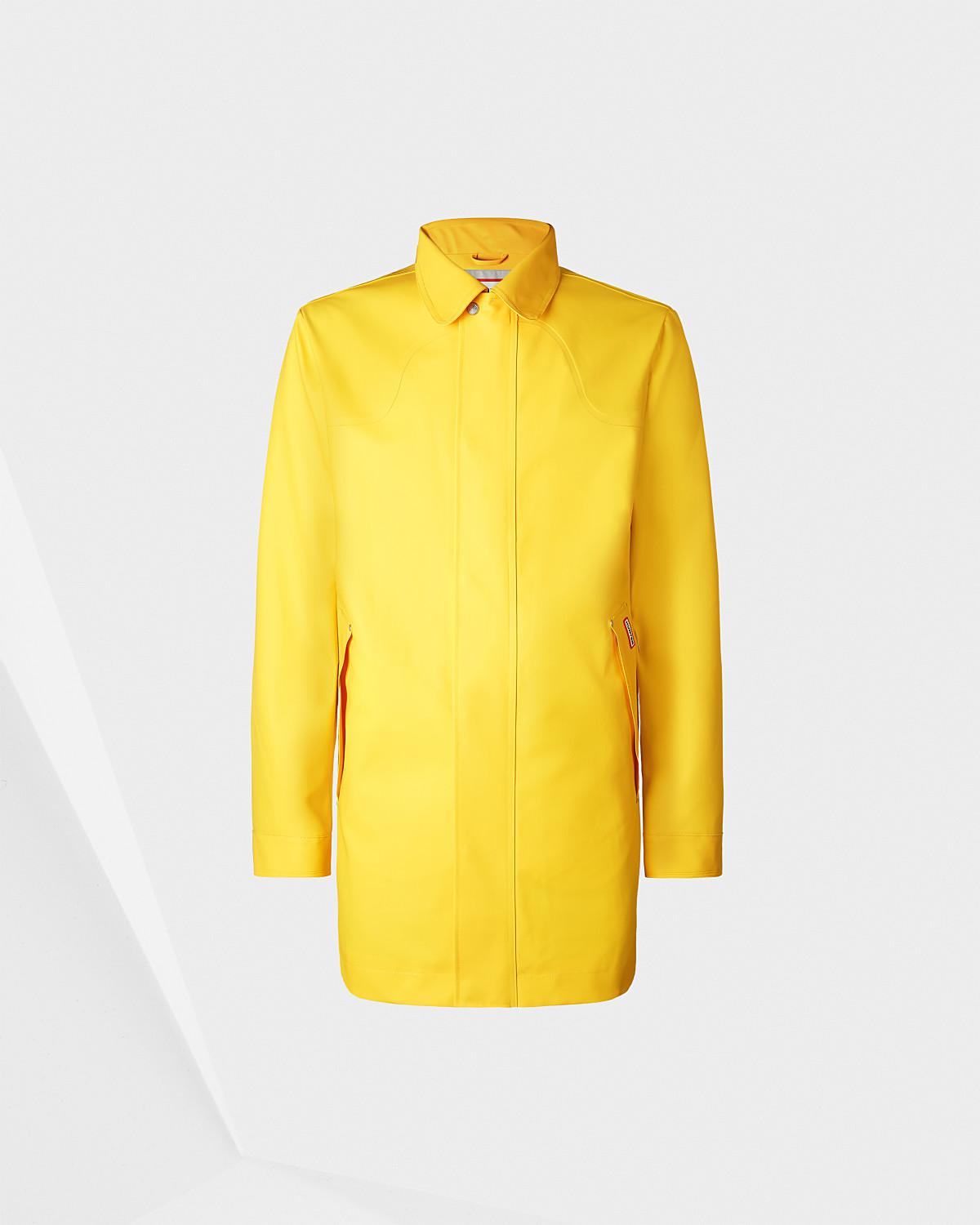 rubberised rain mac mens