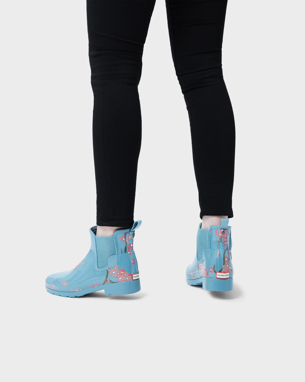 ladies hunter chelsea boots