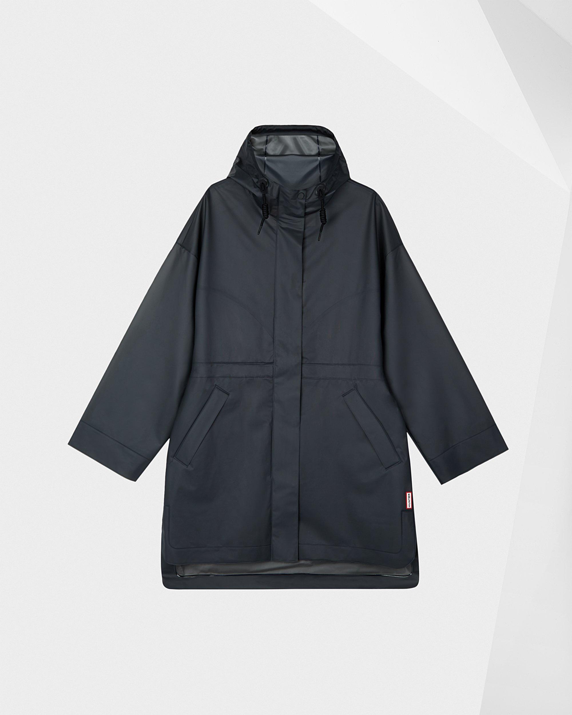 hunter oversized raincoat