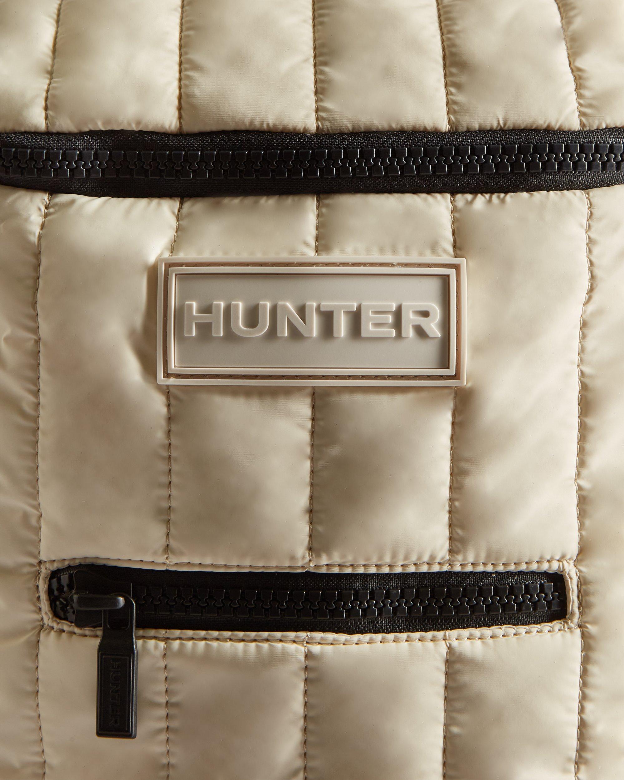 HUNTER Rubber Intrepid Puffer Backpack in White for Men | Lyst