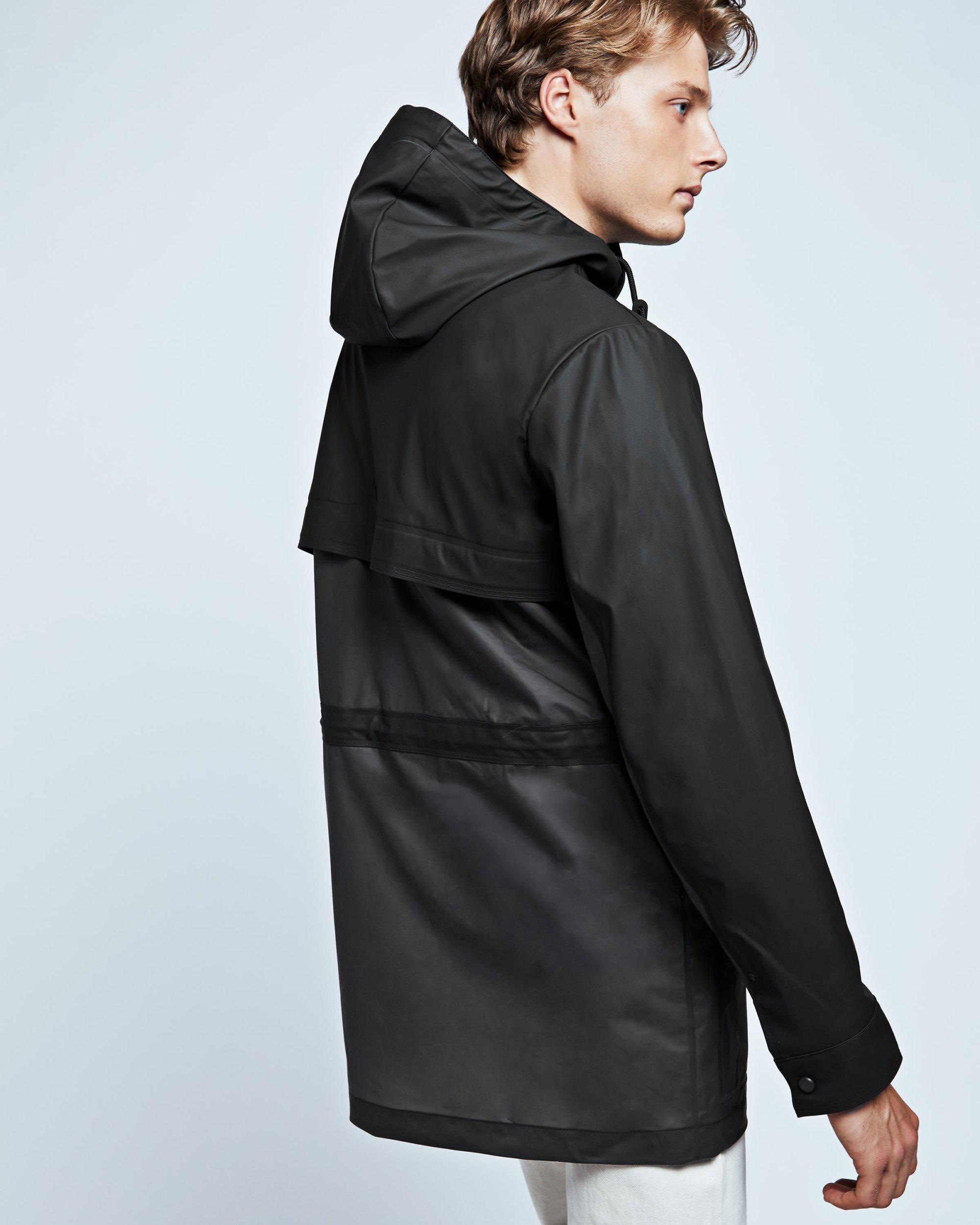hunter rubberised jacket mens
