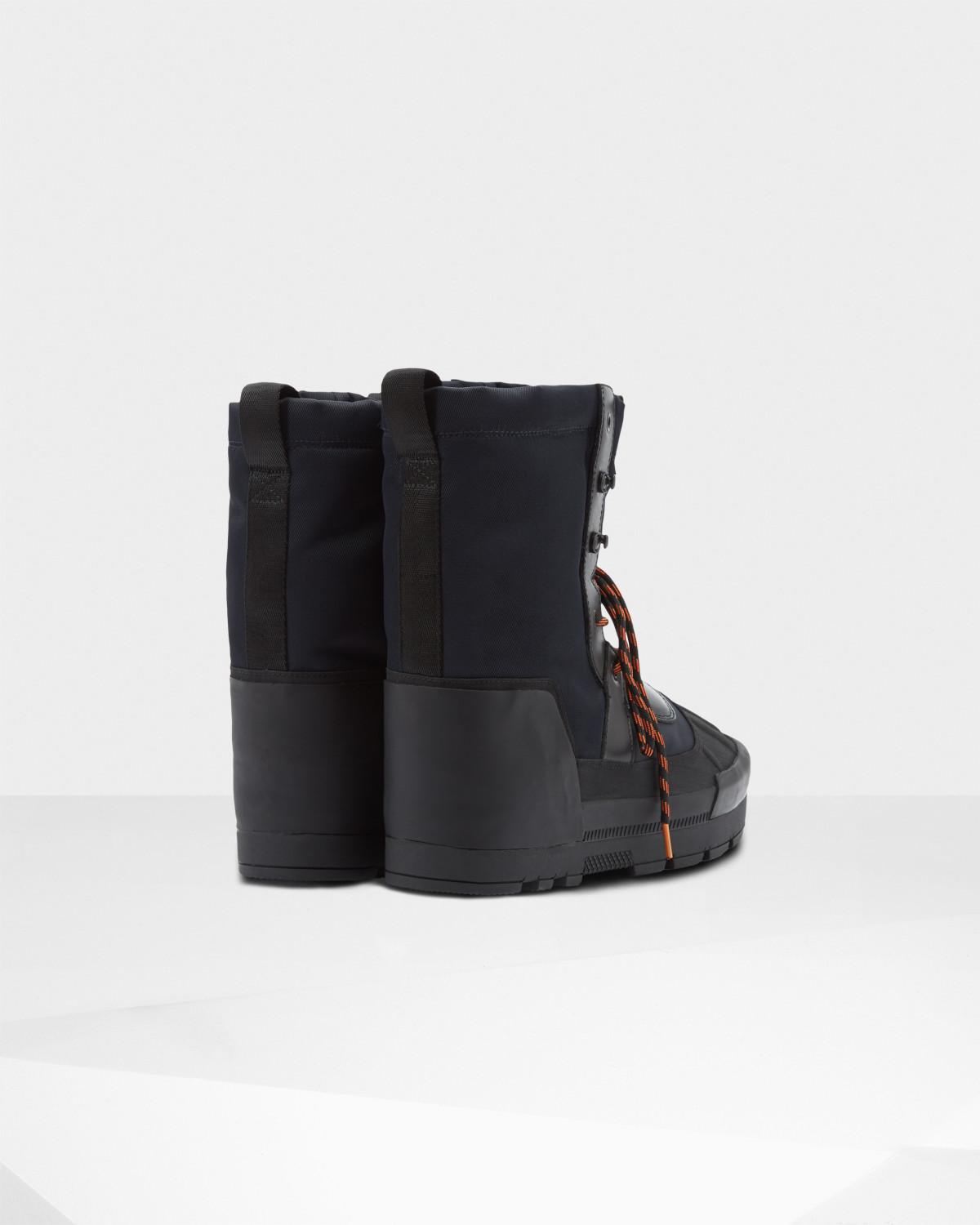 HUNTER Men's Original Snow Boots in Black for Men | Lyst