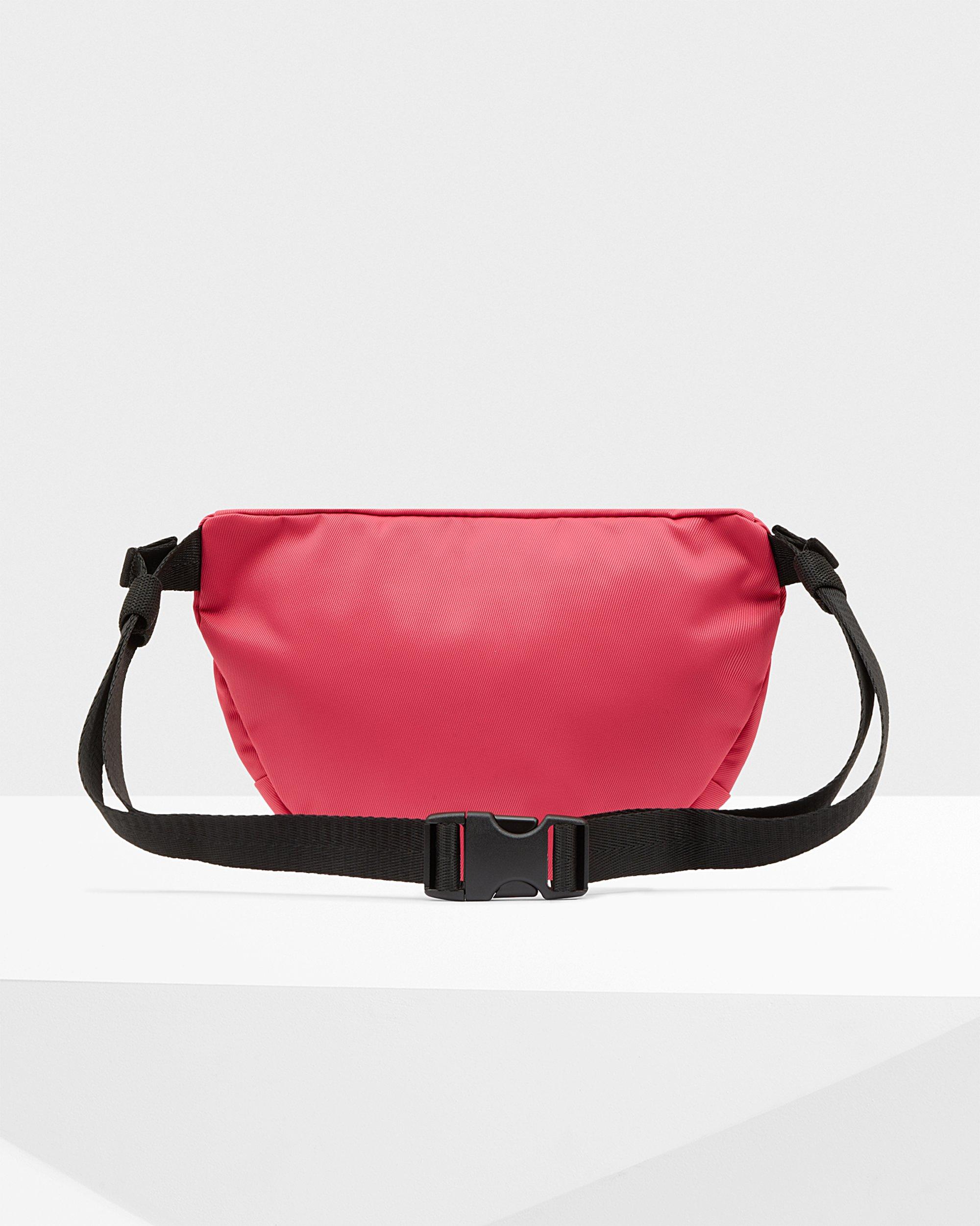 bright pink bum bag