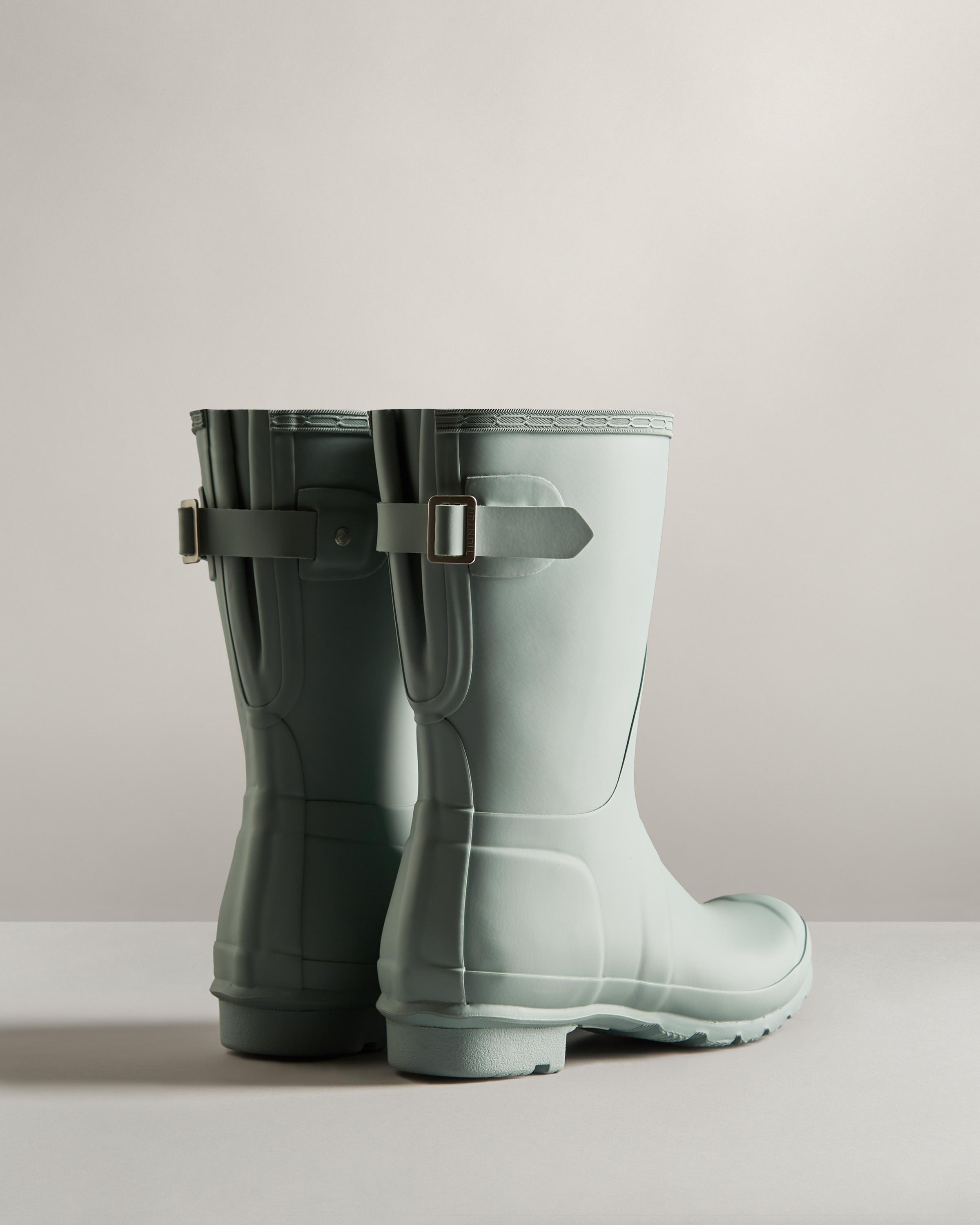 Short Back Adjustable Rain Boots