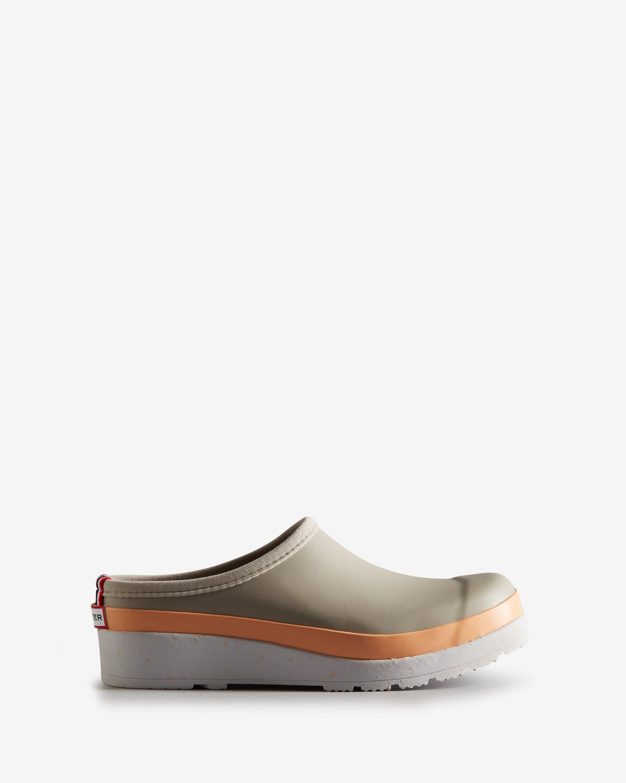 HUNTER Play Speckle Sole Clogs in Gray | Lyst