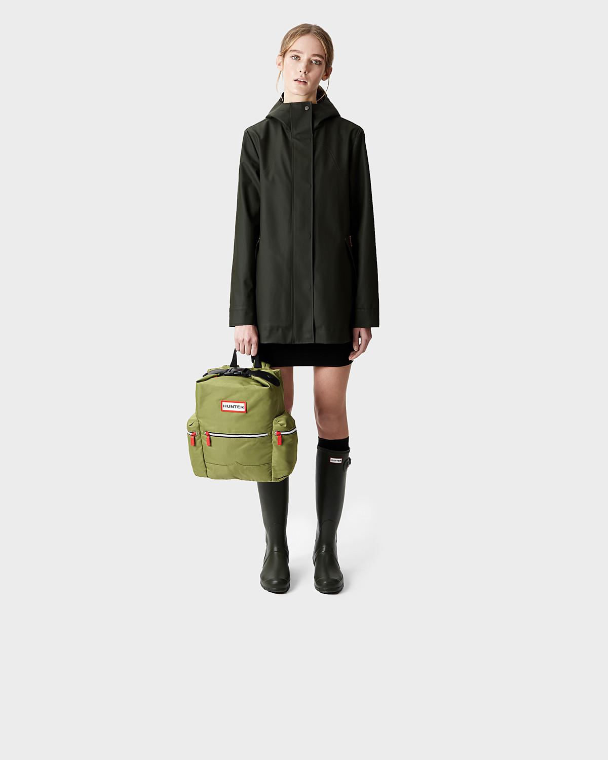 hunter backpack green