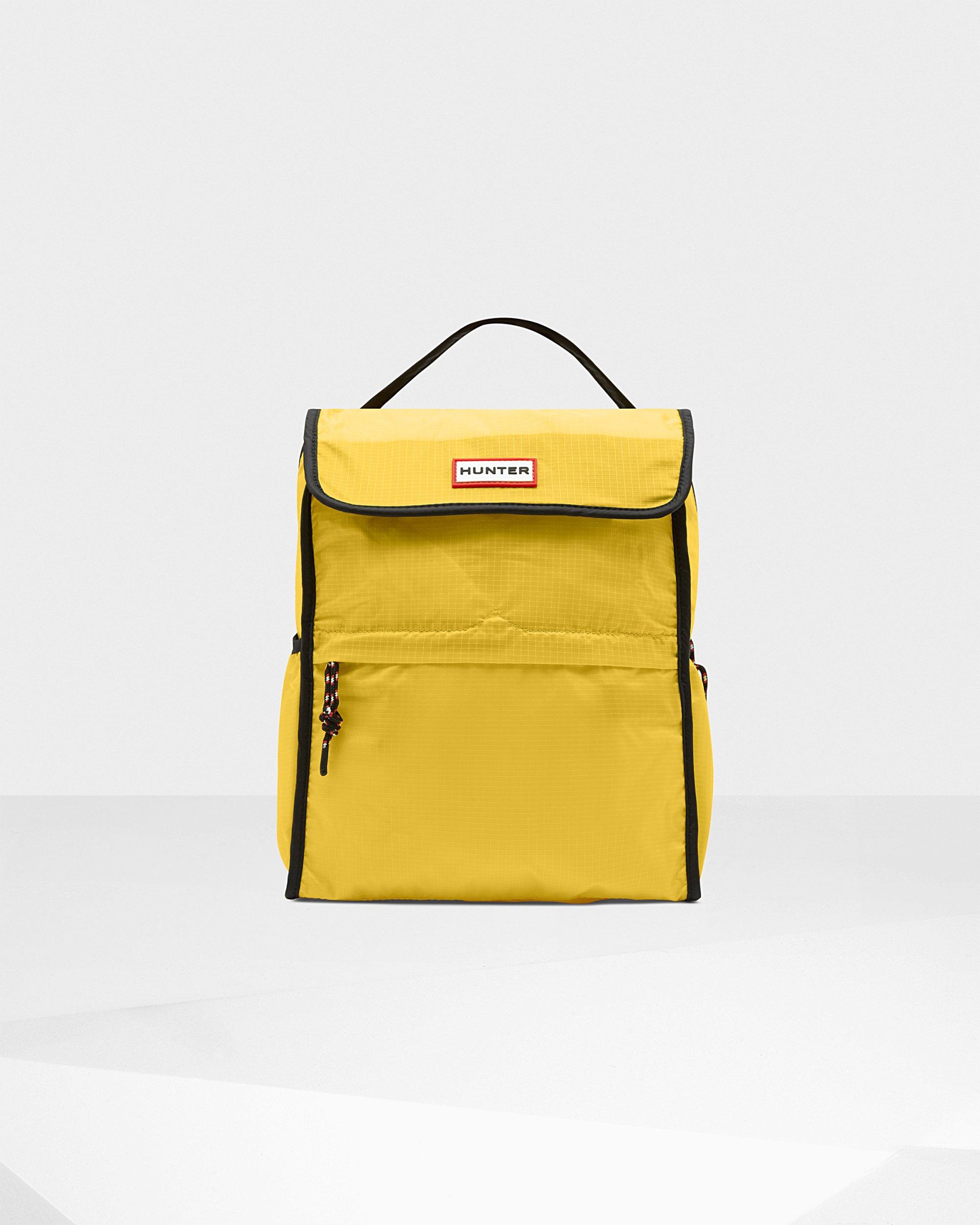 hunter yellow backpack
