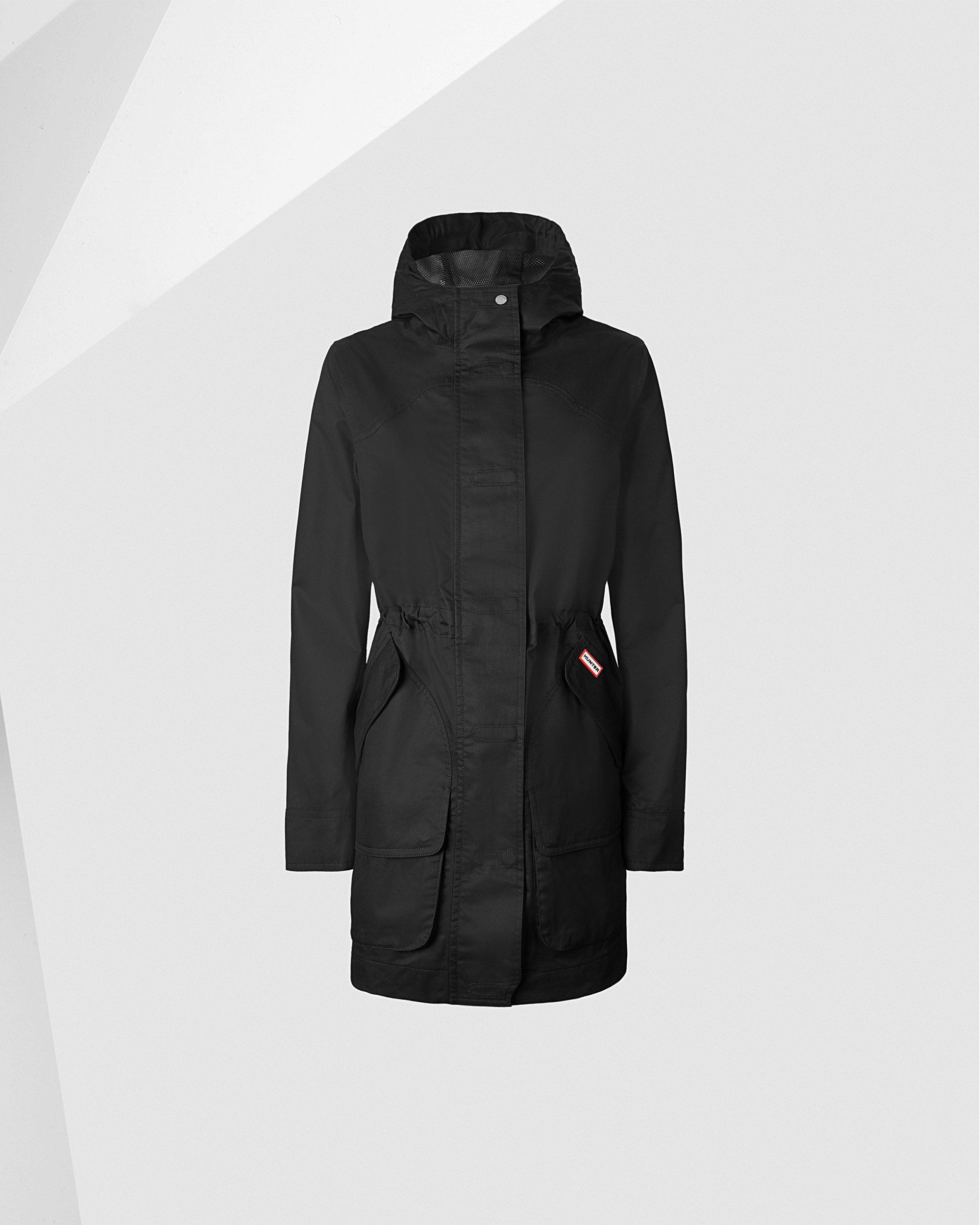 hunter rubberised jacket mens