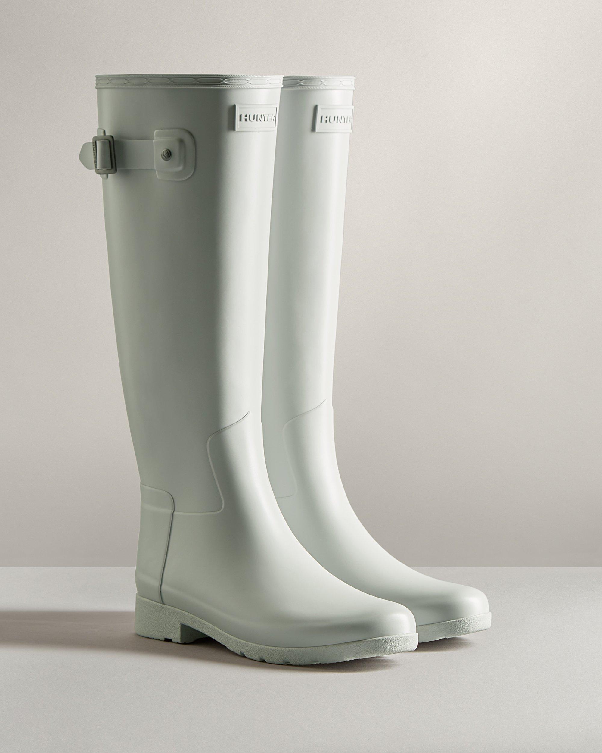 slim rain boots