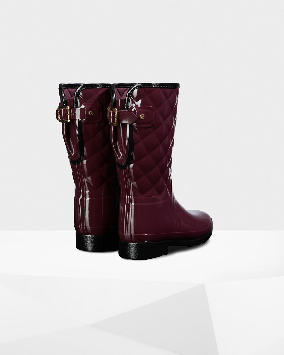hunter boots oxblood