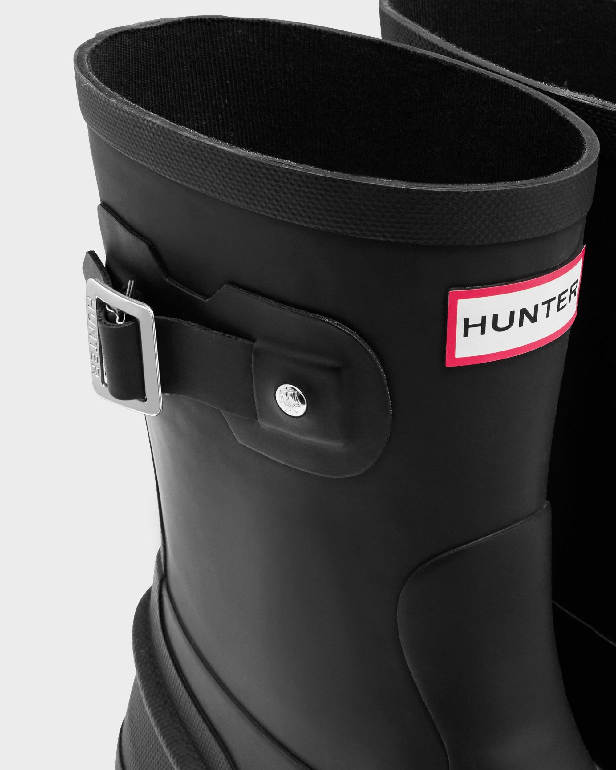 hunter short wellington boots