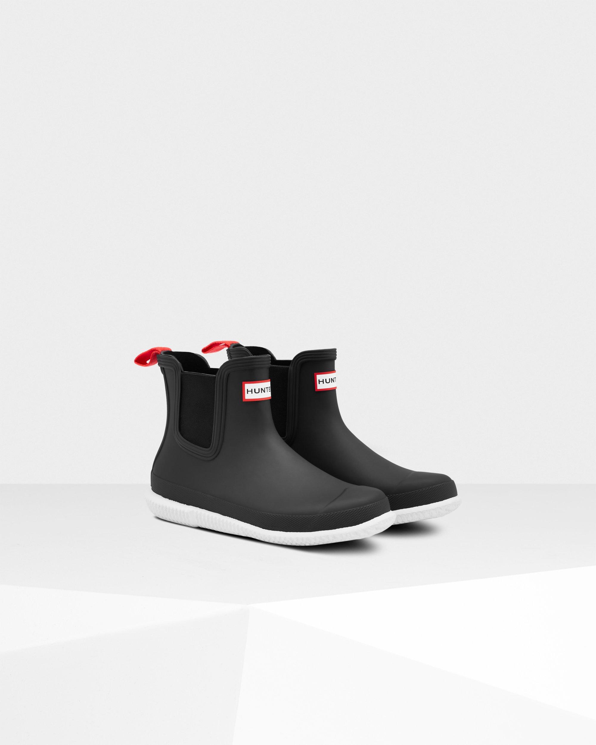 flat sole chelsea boot