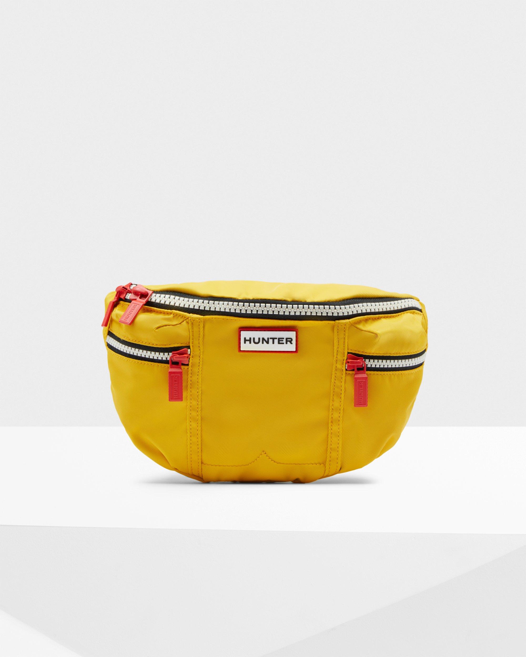 yellow bumbag