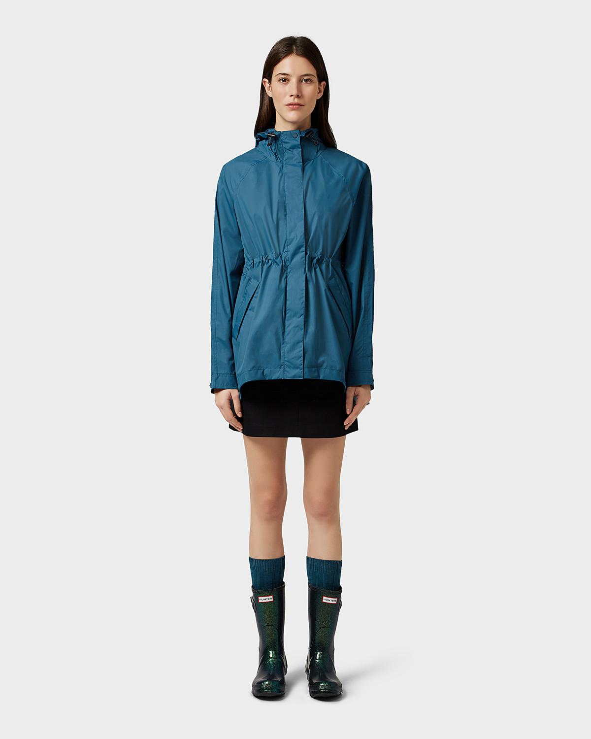 hunter green short rain boots