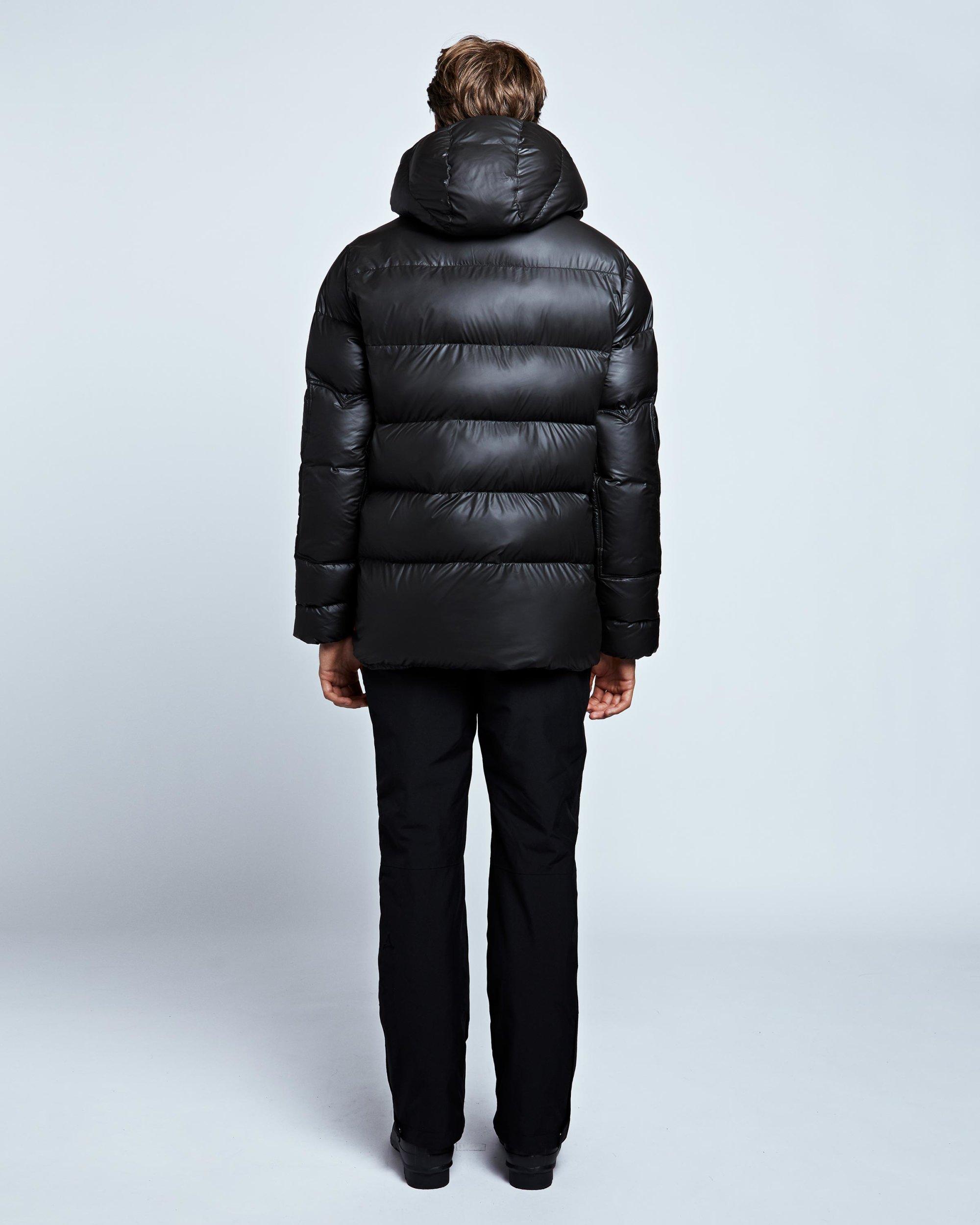 Hunter black puffer jacket Clearance