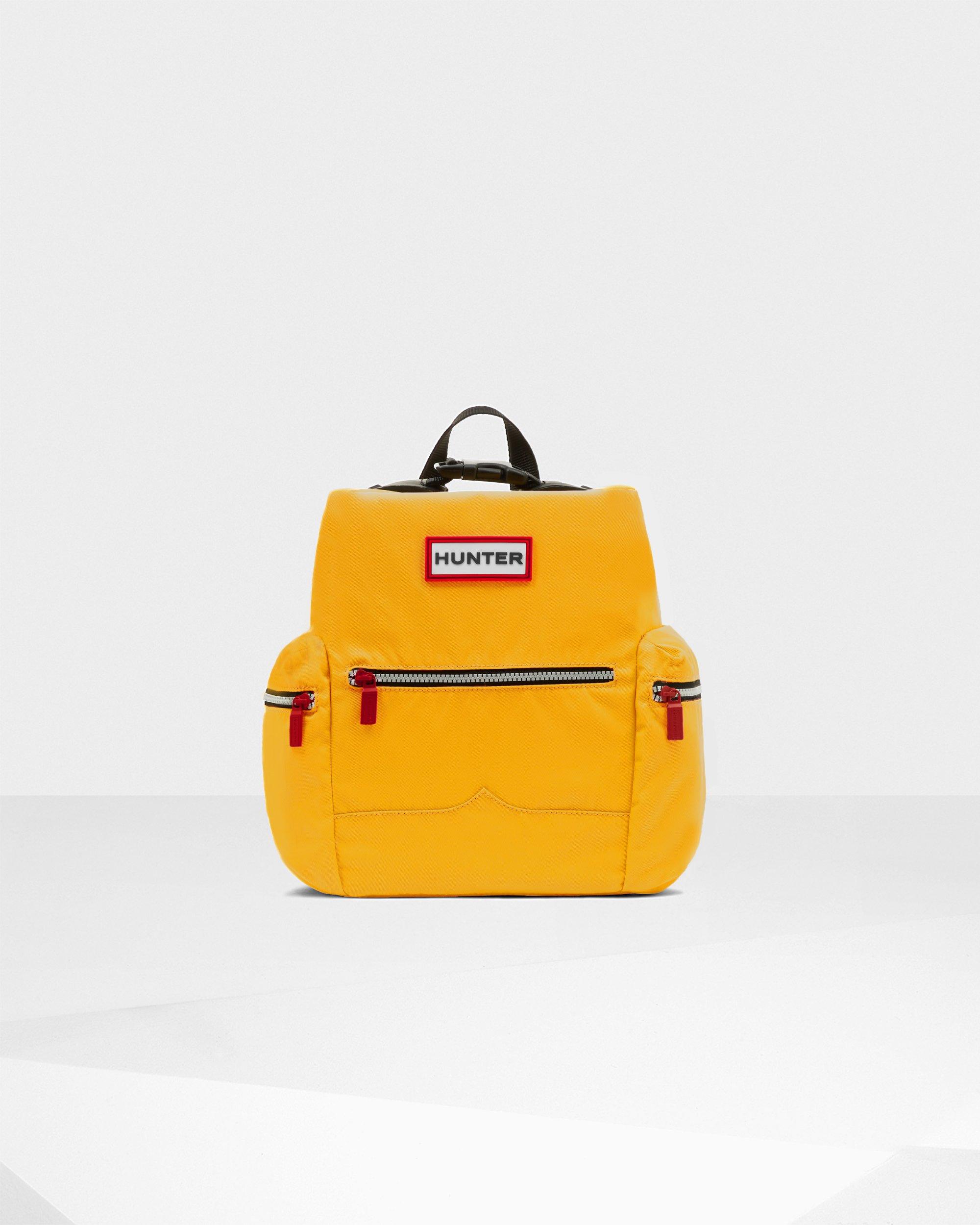 hunter yellow backpack