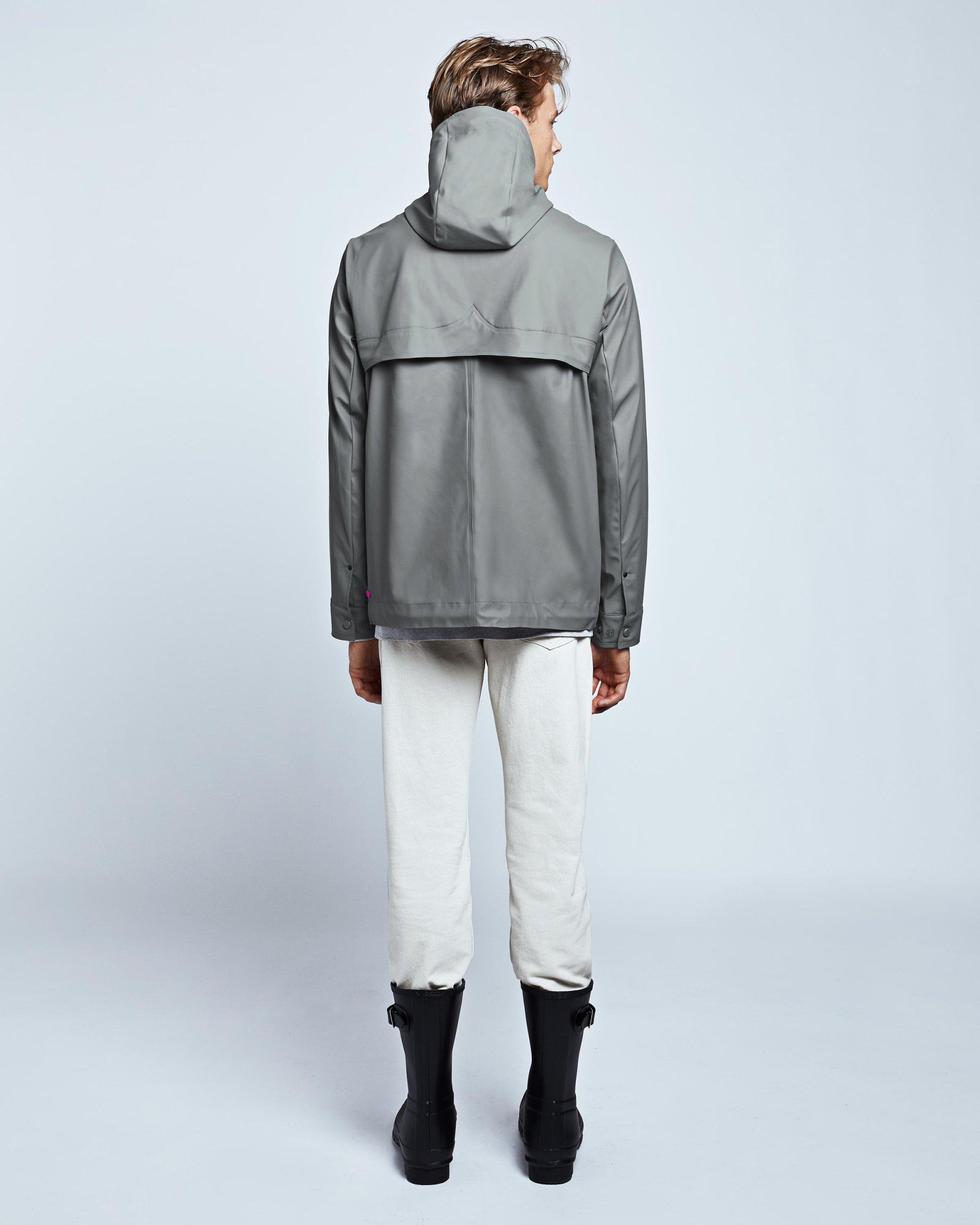 hunter rubberised jacket mens