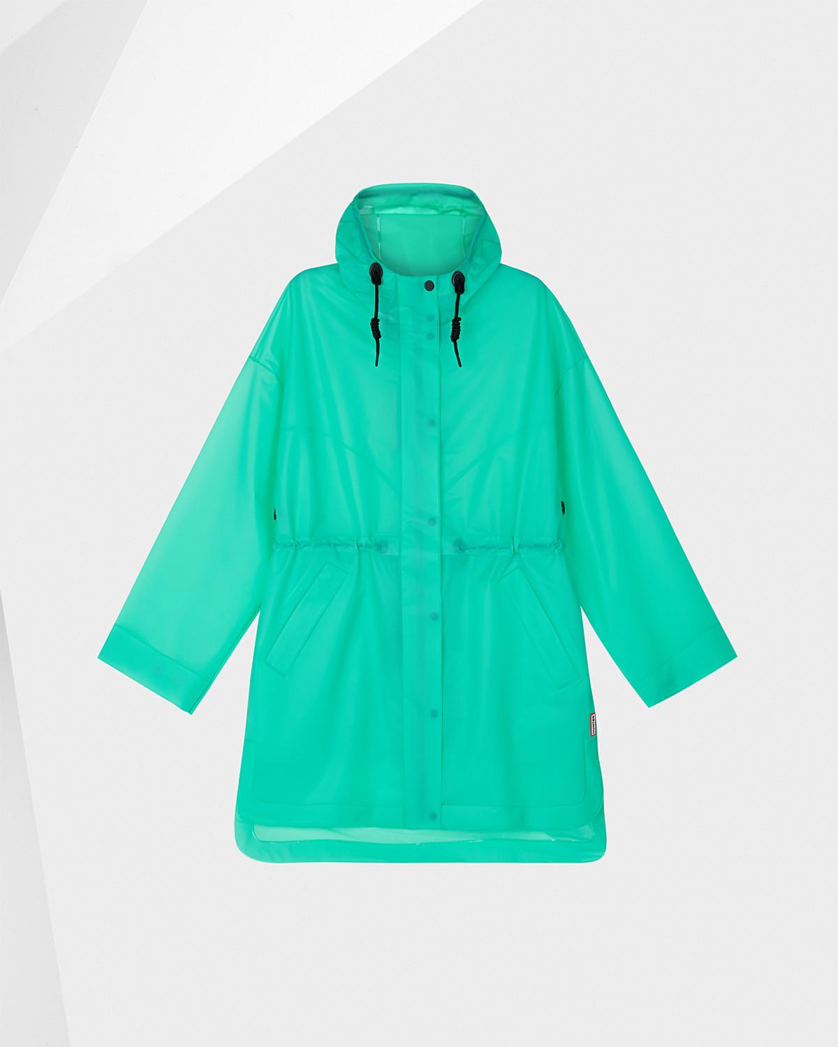 hunter oversized raincoat