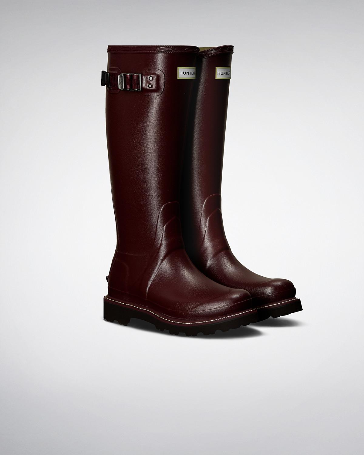 HUNTER Rubber The New Women's Balmoral Polylined Boots Lyst