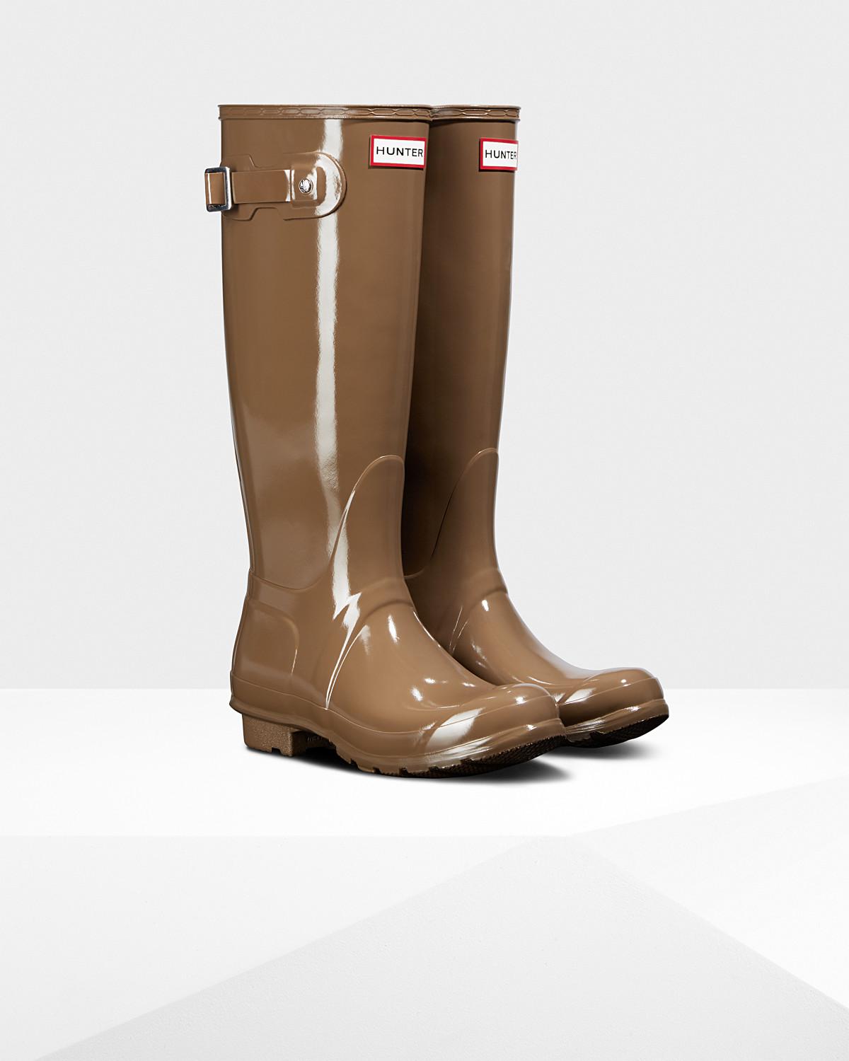 hunter boots mushroom