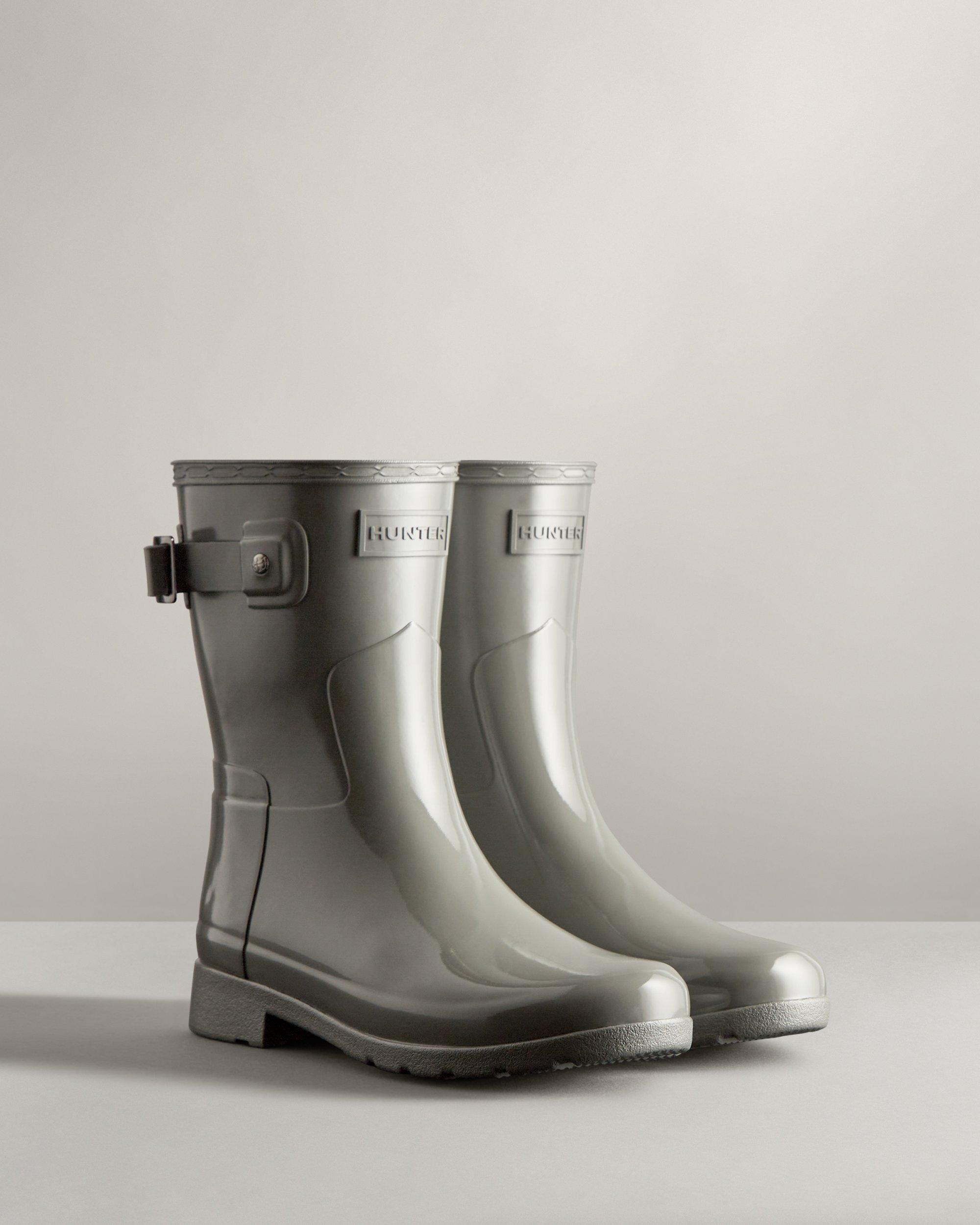 slim rain boots