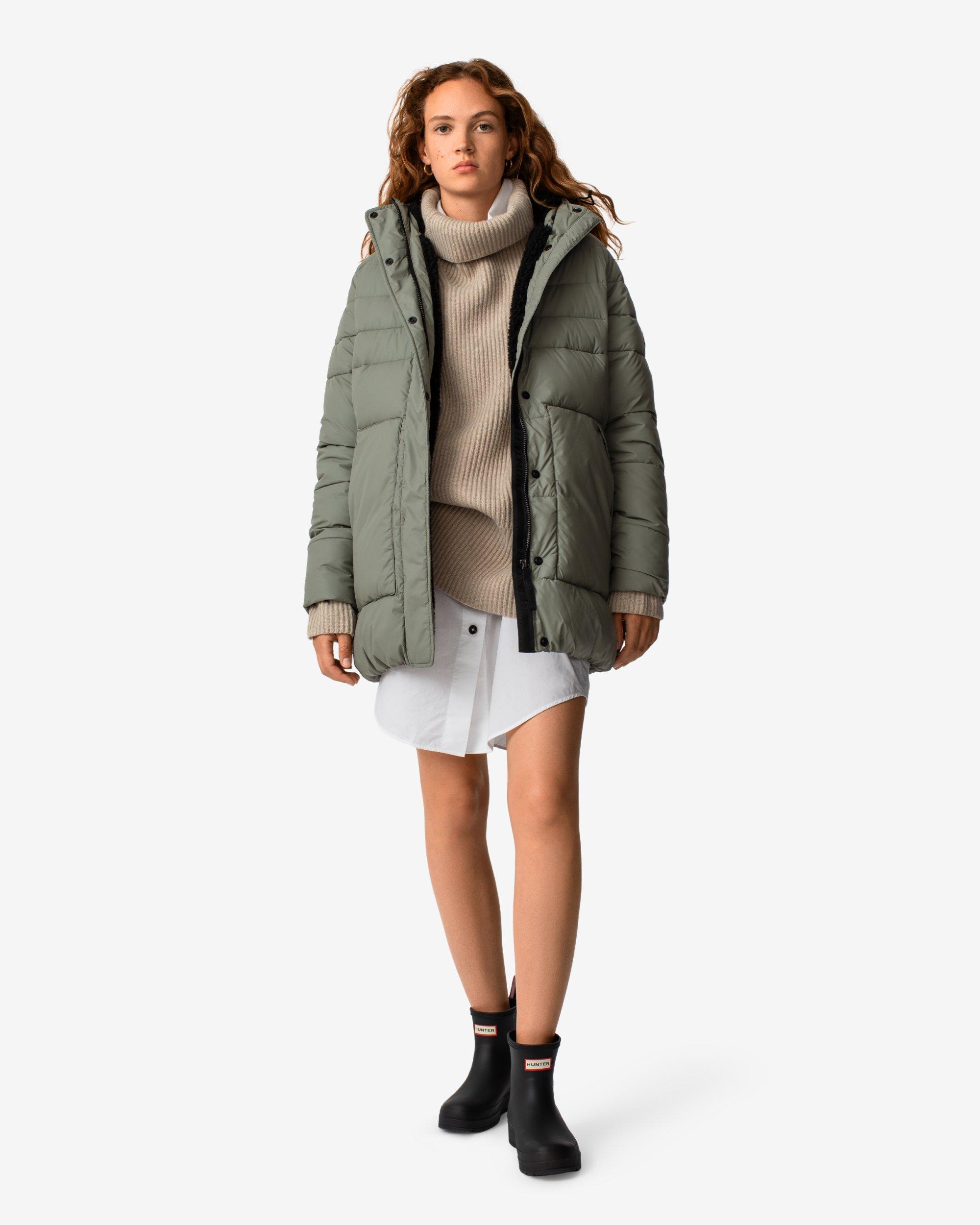 HUNTER Intrepid Insulated Mid Puffer Jacket Lyst