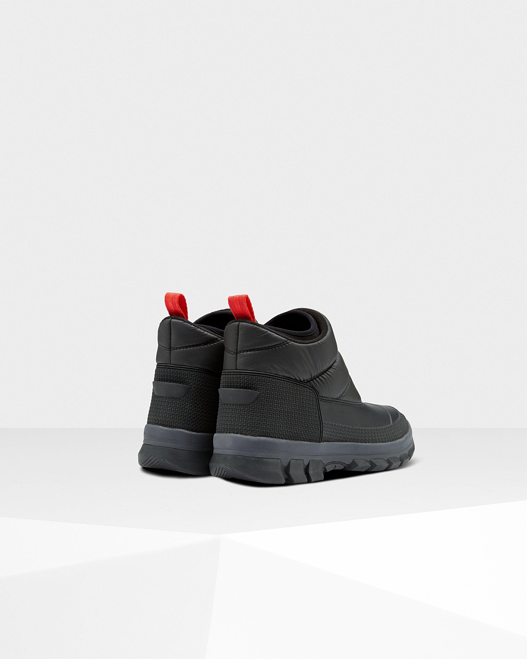 hunter mens snow boots