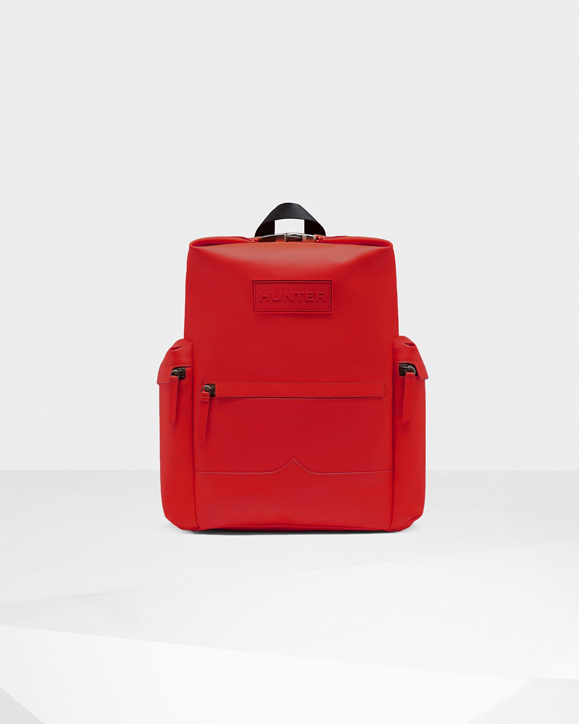 hunter red backpack