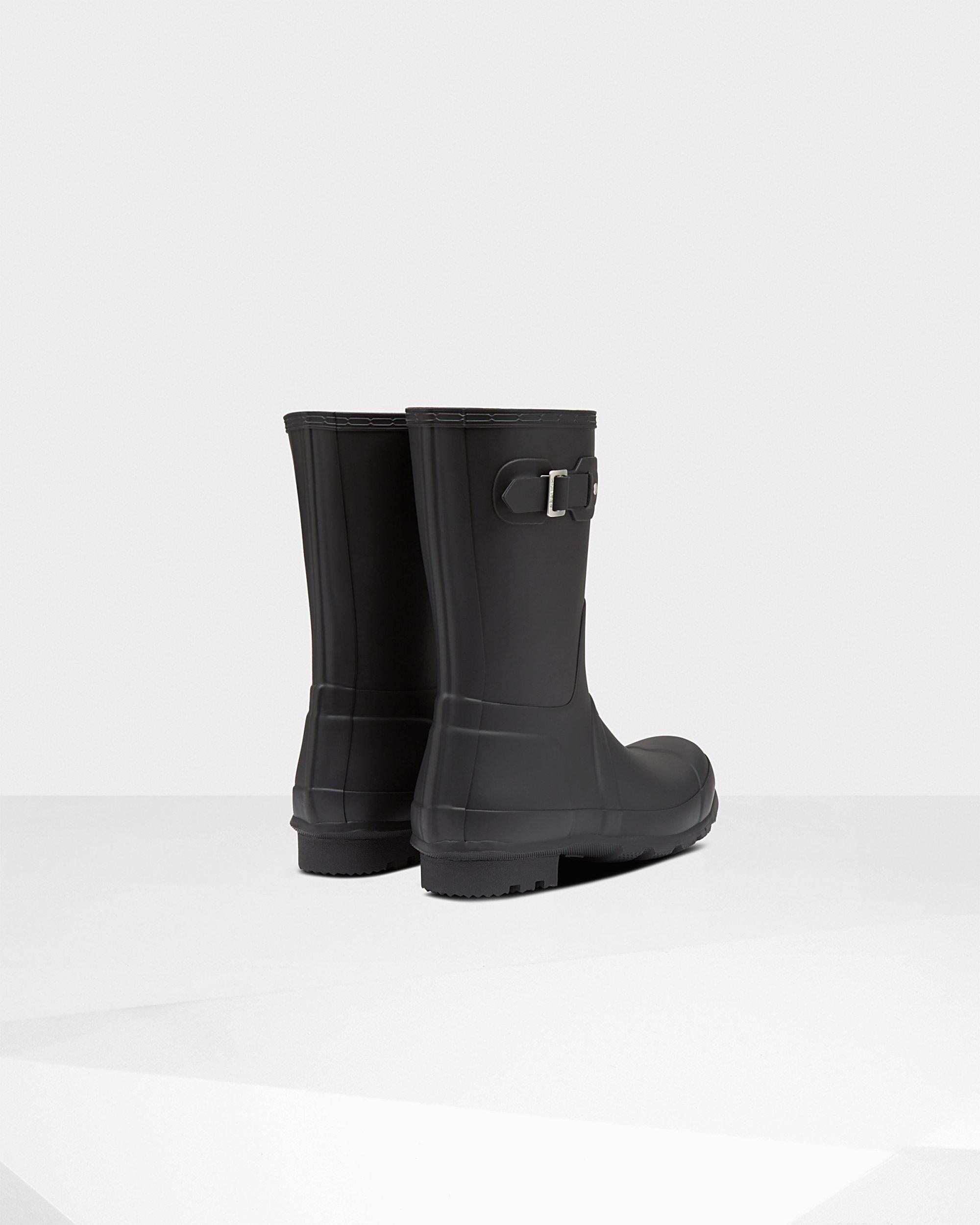 Hunter mens short wellington boots Clearance