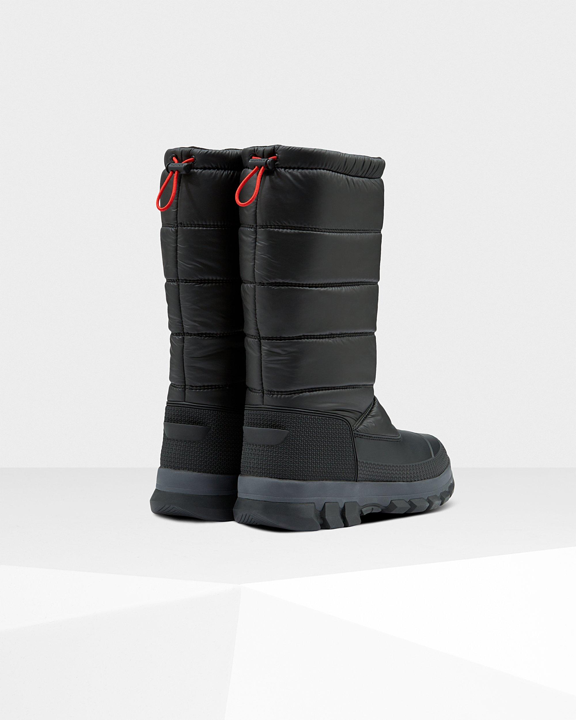hunter mens snow boots