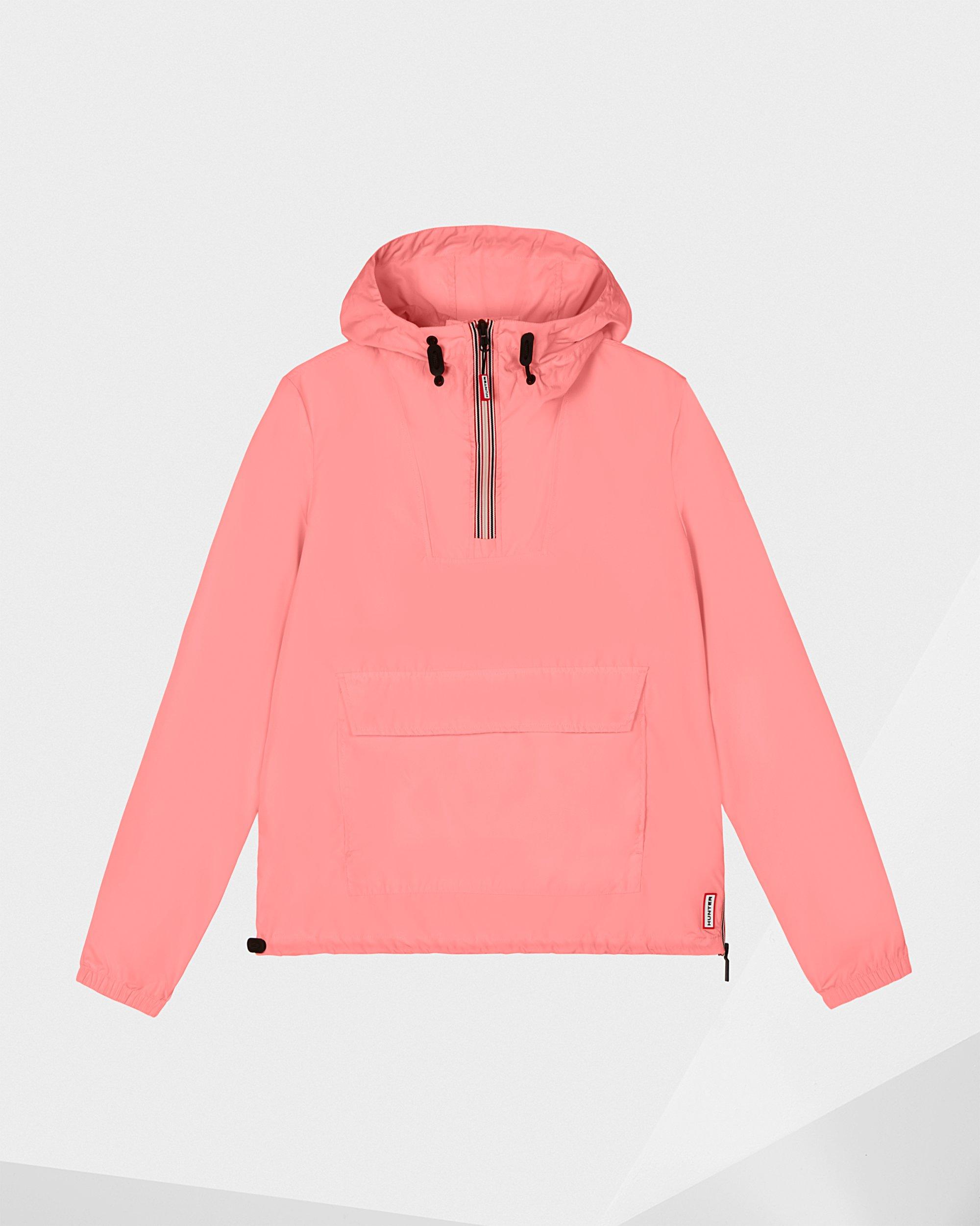 pink windbreaker jacket