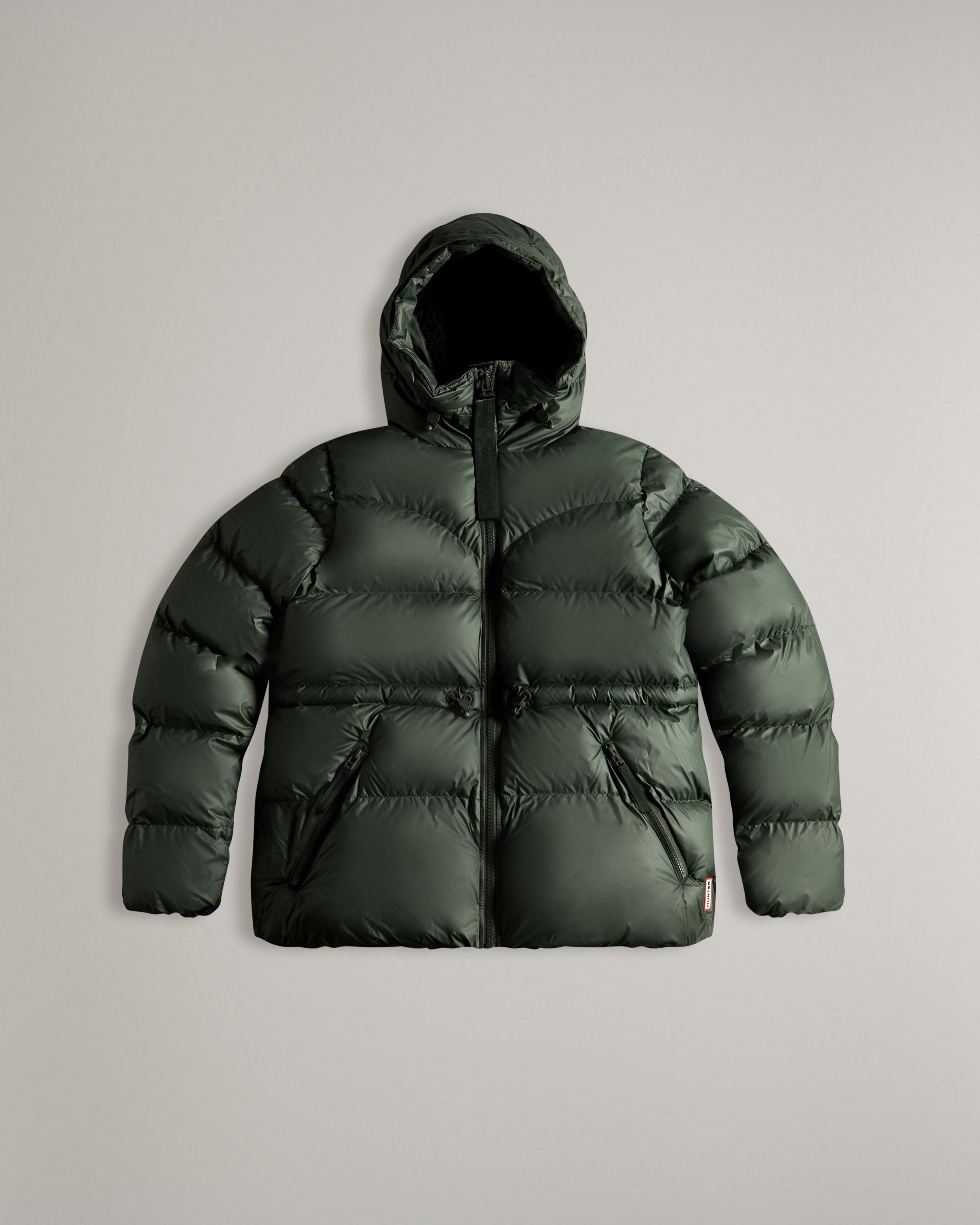 a line puffer coat