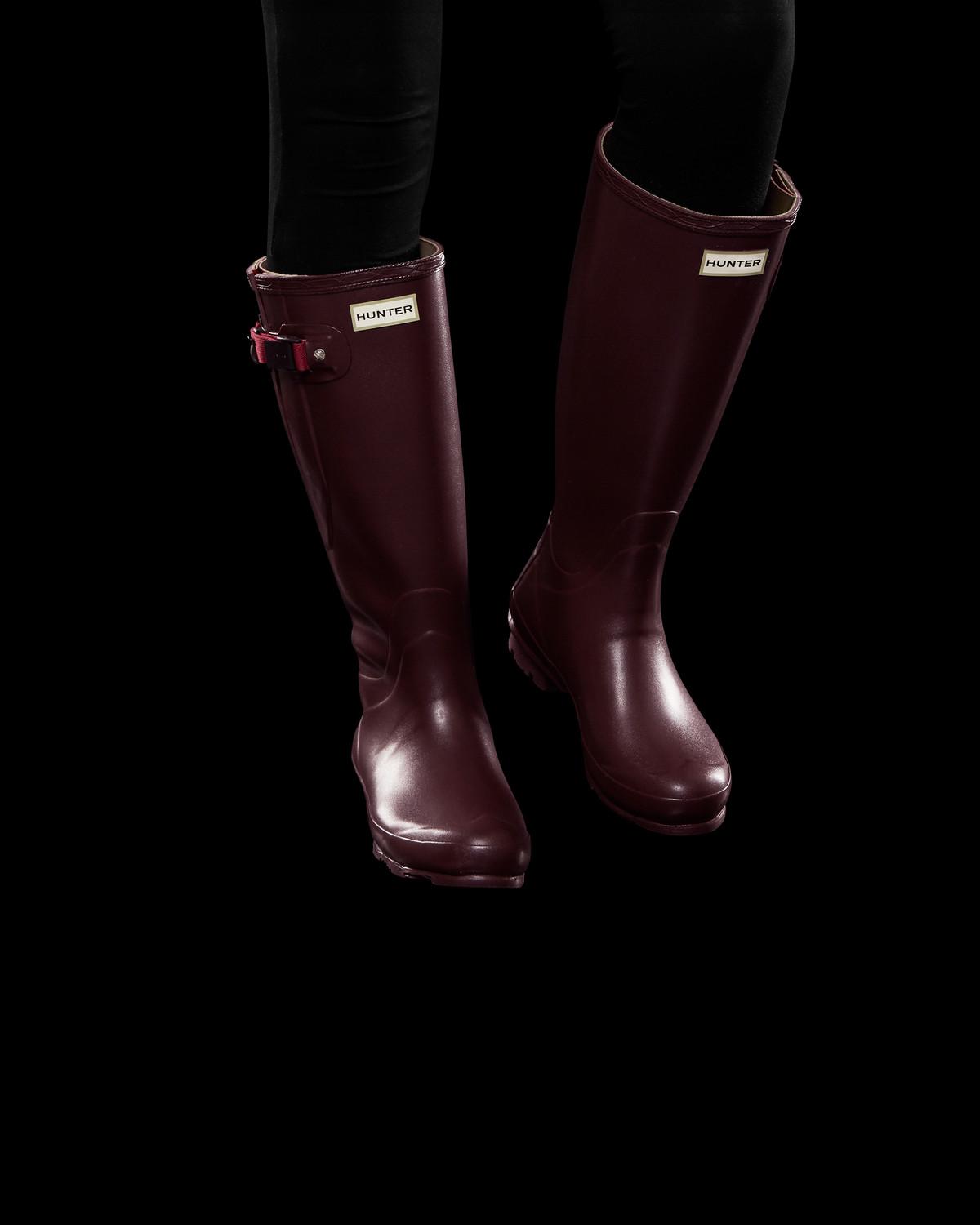 hunter norris field adjustable wellington boots