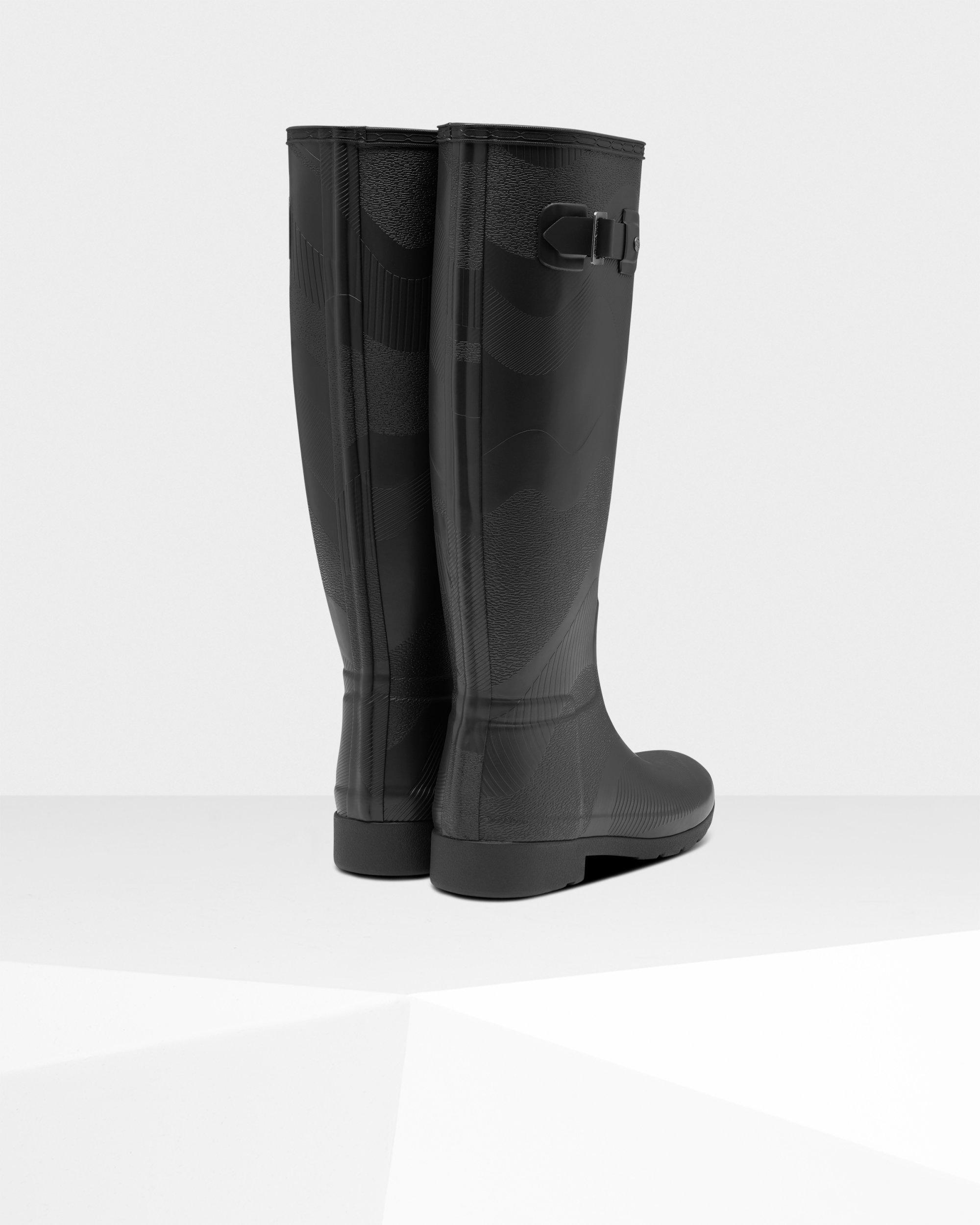 hunter slim fit rain boots