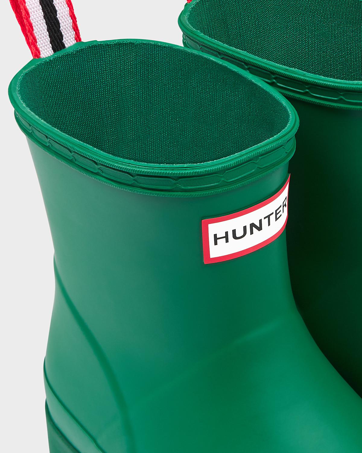 hunter boots hyper green