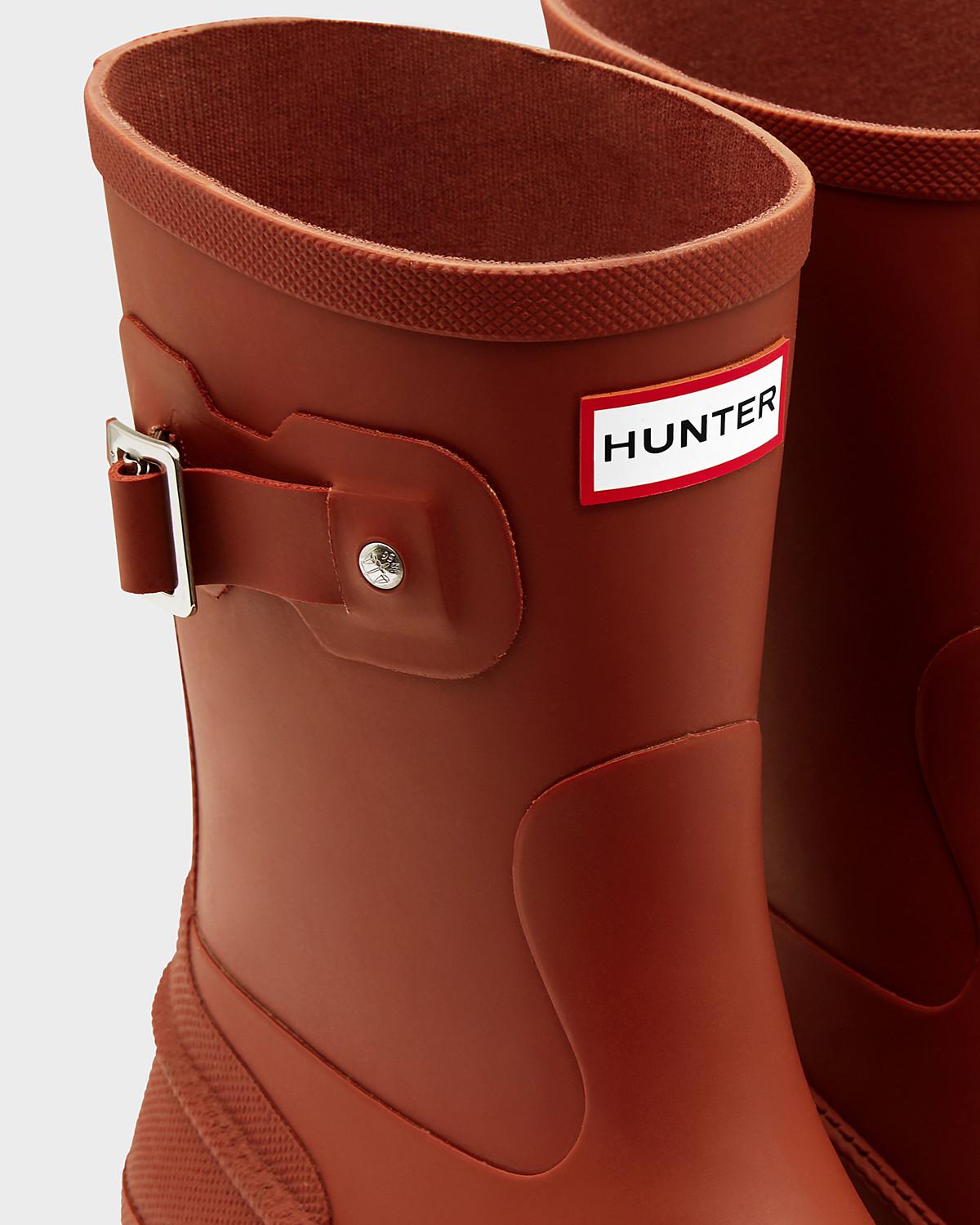 hunter moc toe boots