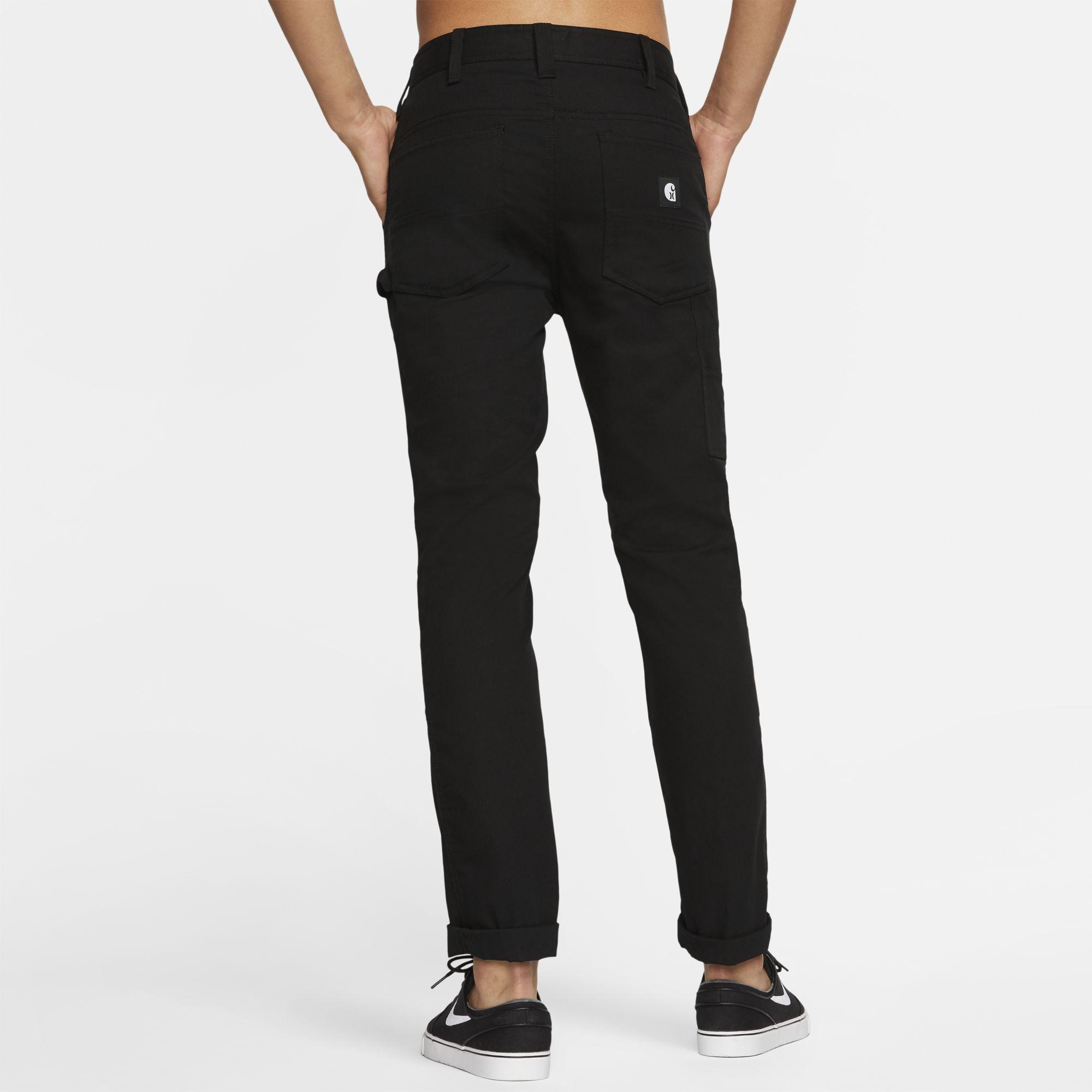 Hurley X Carhartt Double Front Pants in Black for Men | Lyst