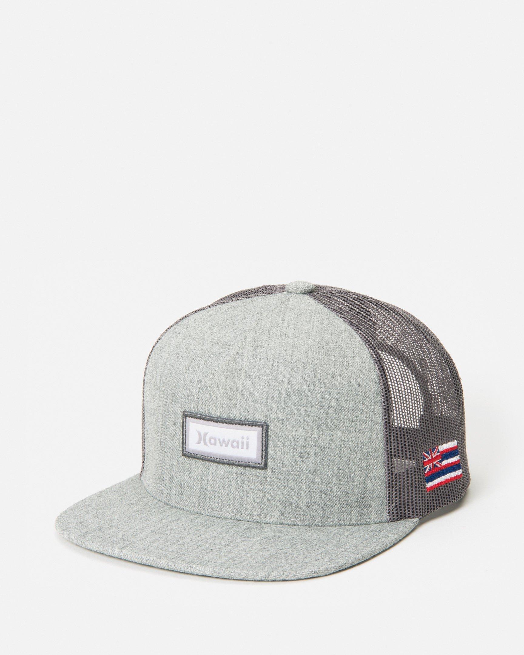 Hurley Small Box Hawaii Hat in Cool Grey (Gray) for Men Lyst