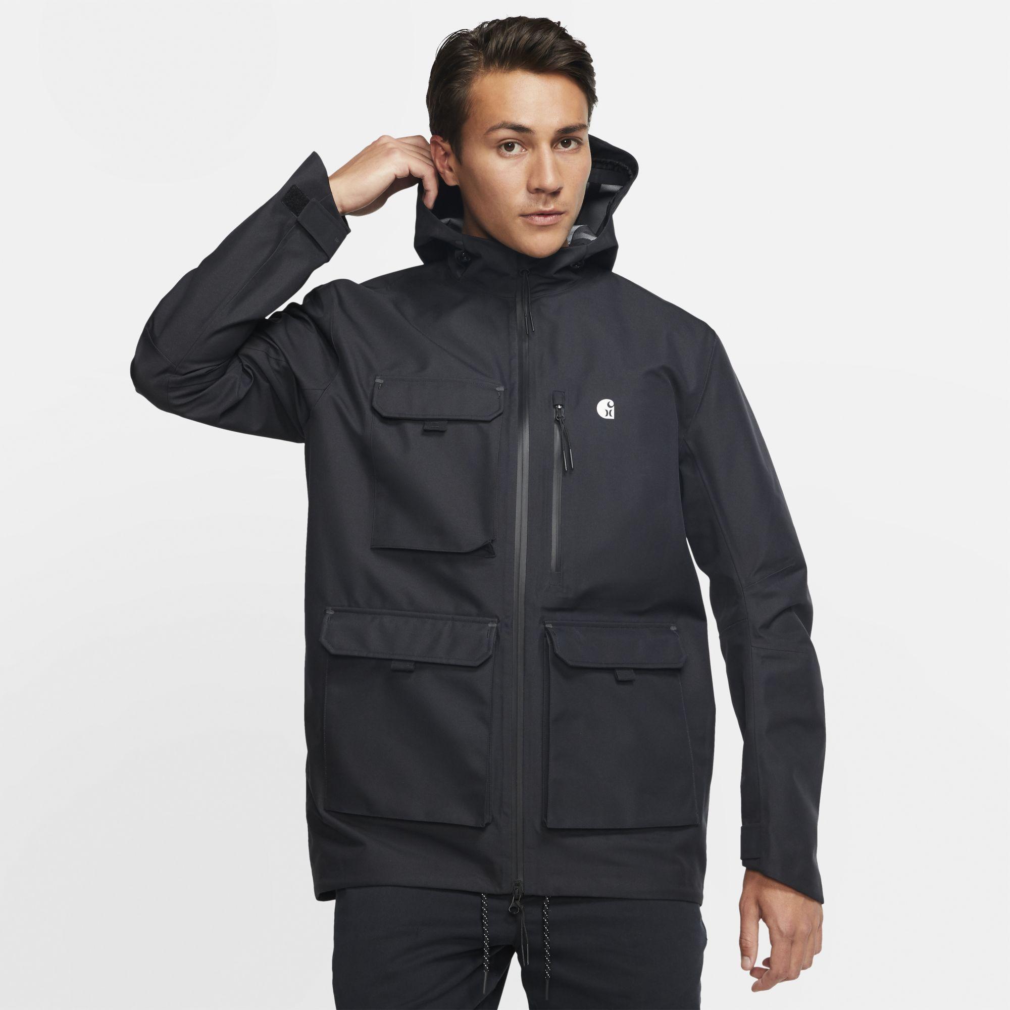 Hurley X Carhartt Phantom Defender Jacket in Black for Men | Lyst