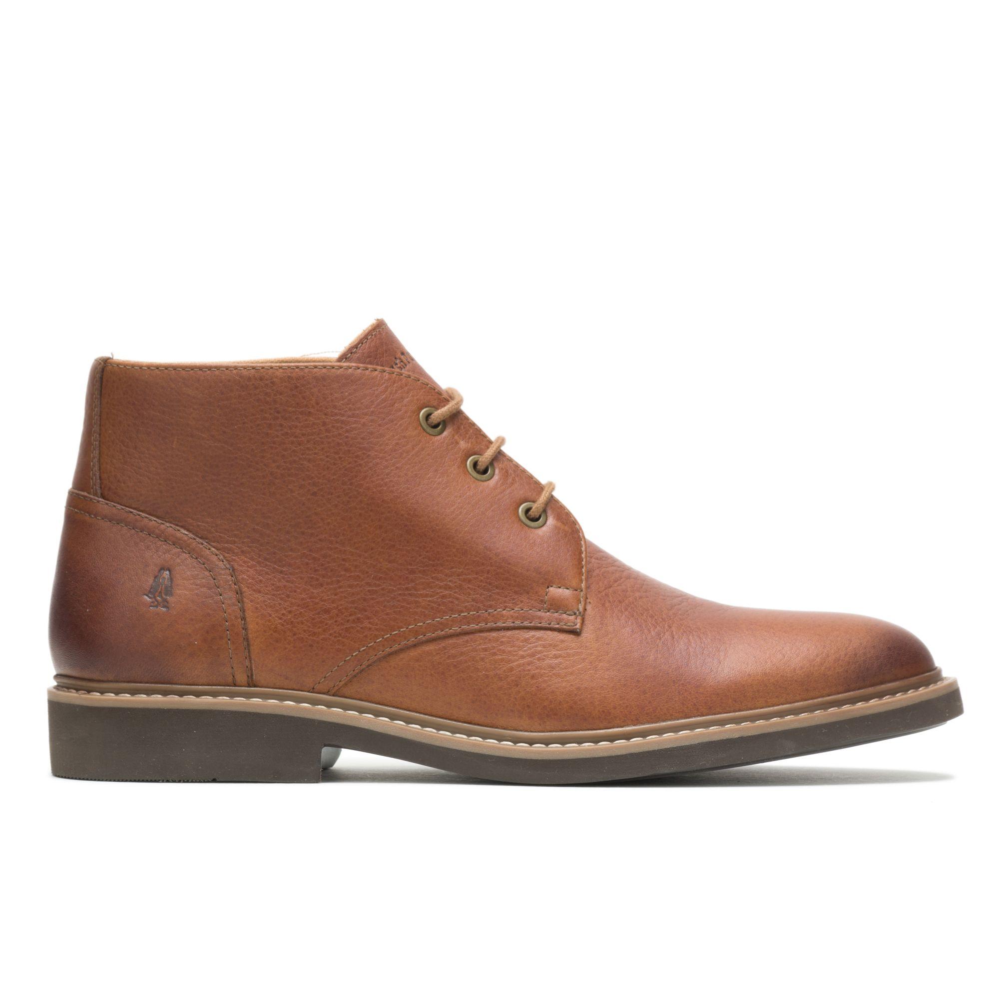 Hush Puppies Detroit Chukka Boots in Cognac Leather (Brown) for Men Lyst
