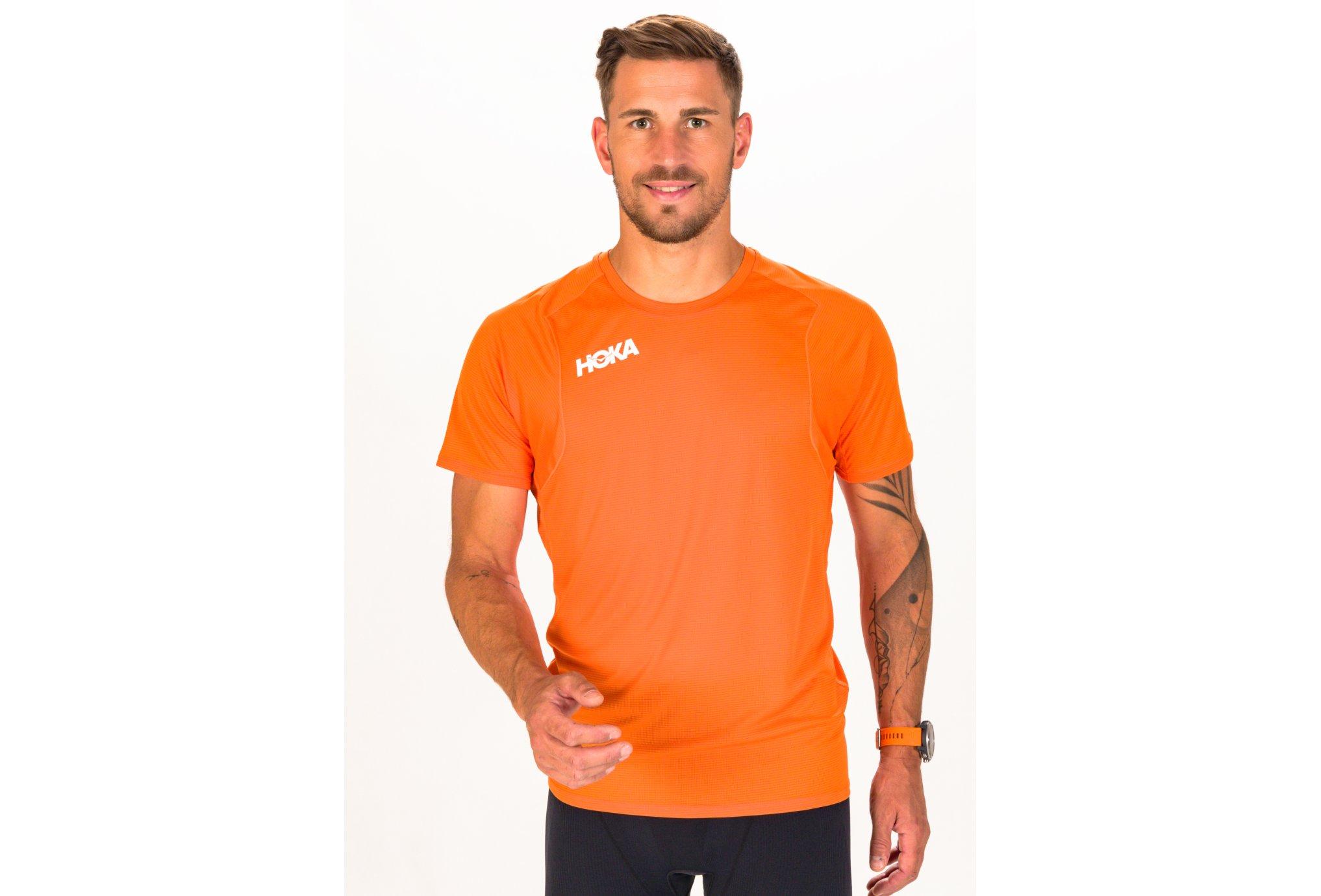 Camiseta manga corta Glide Hoka One One de hombre de color Naranja | Lyst