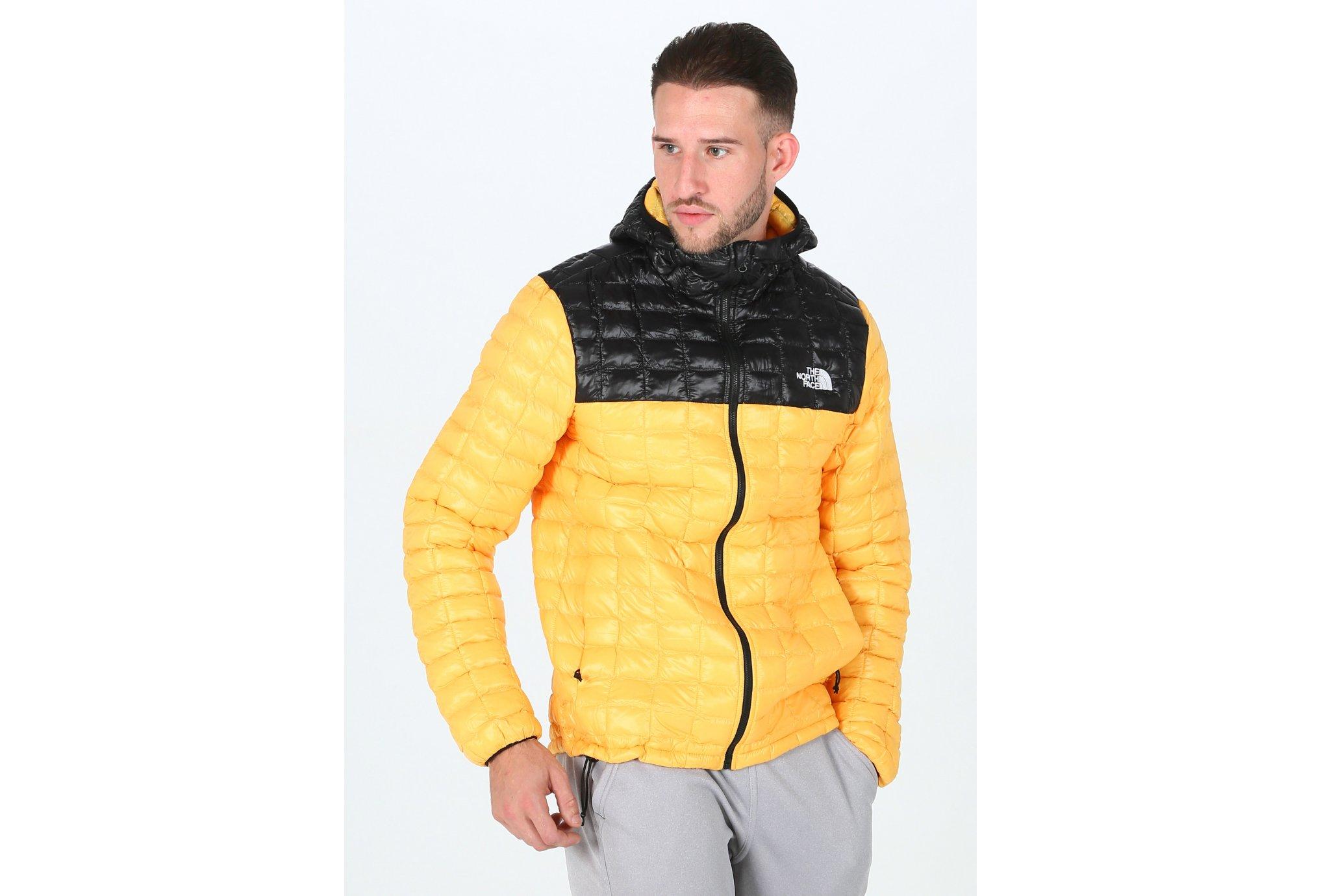 Chaqueta Thermoball Hoodie North Face de hombre de color Amarillo | Lyst