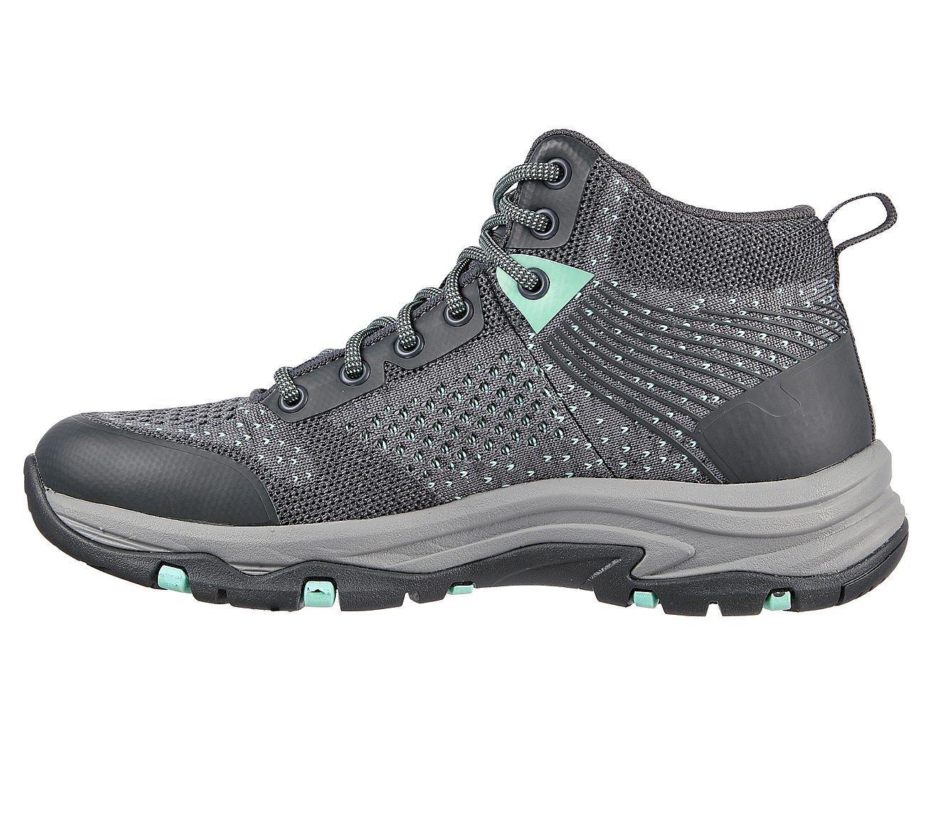 Skechers S Wide Fit 158351 Trego Vegan Waterproof Hiking Boots in Gray |  Lyst